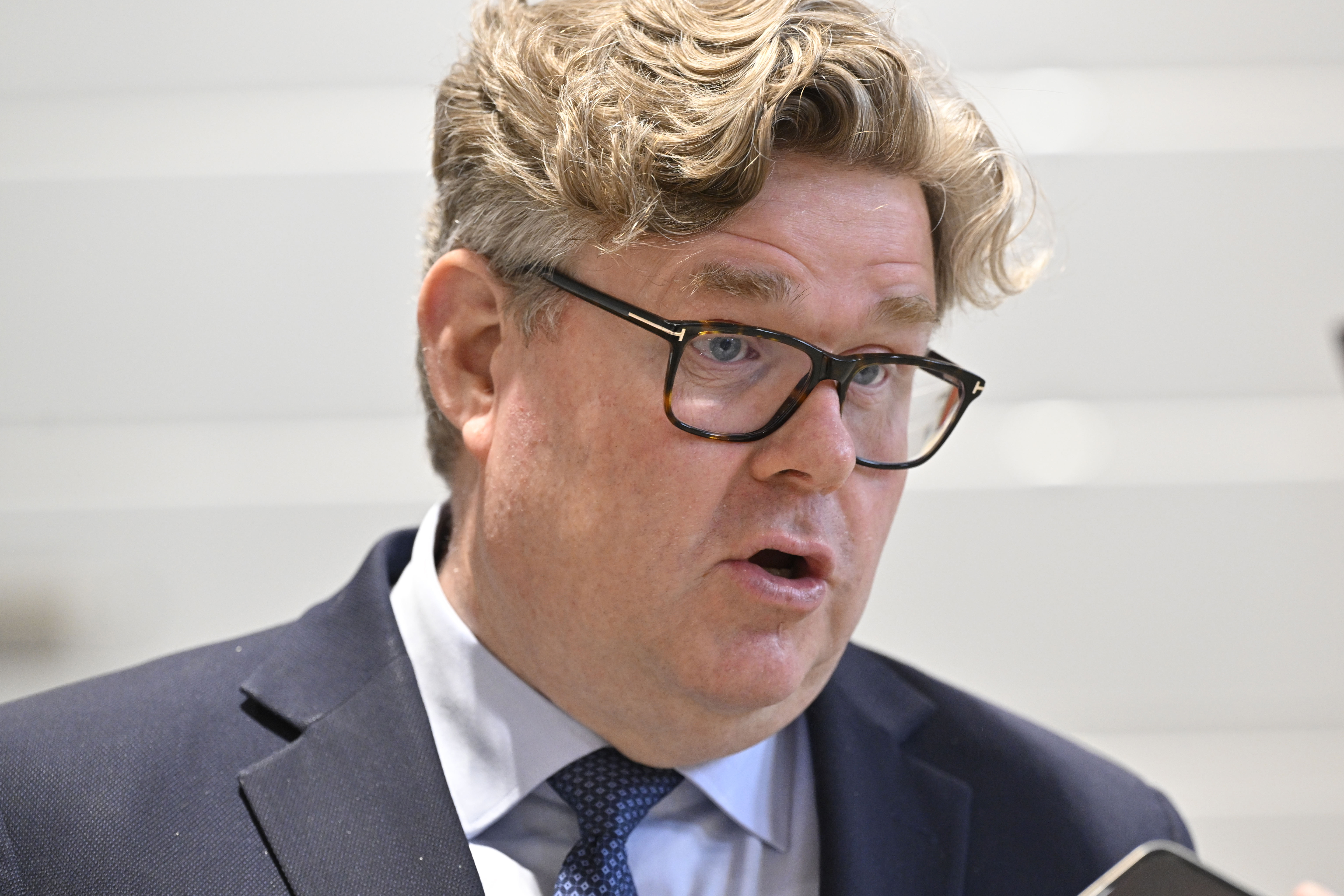 Justitieminister Gunnar Strömmer (M) har tagit upp frågan om smuggling av vapendelar från Österrike med landets inrikesminister. Arkivbild. Foto: Henrik Montgomery/TT
