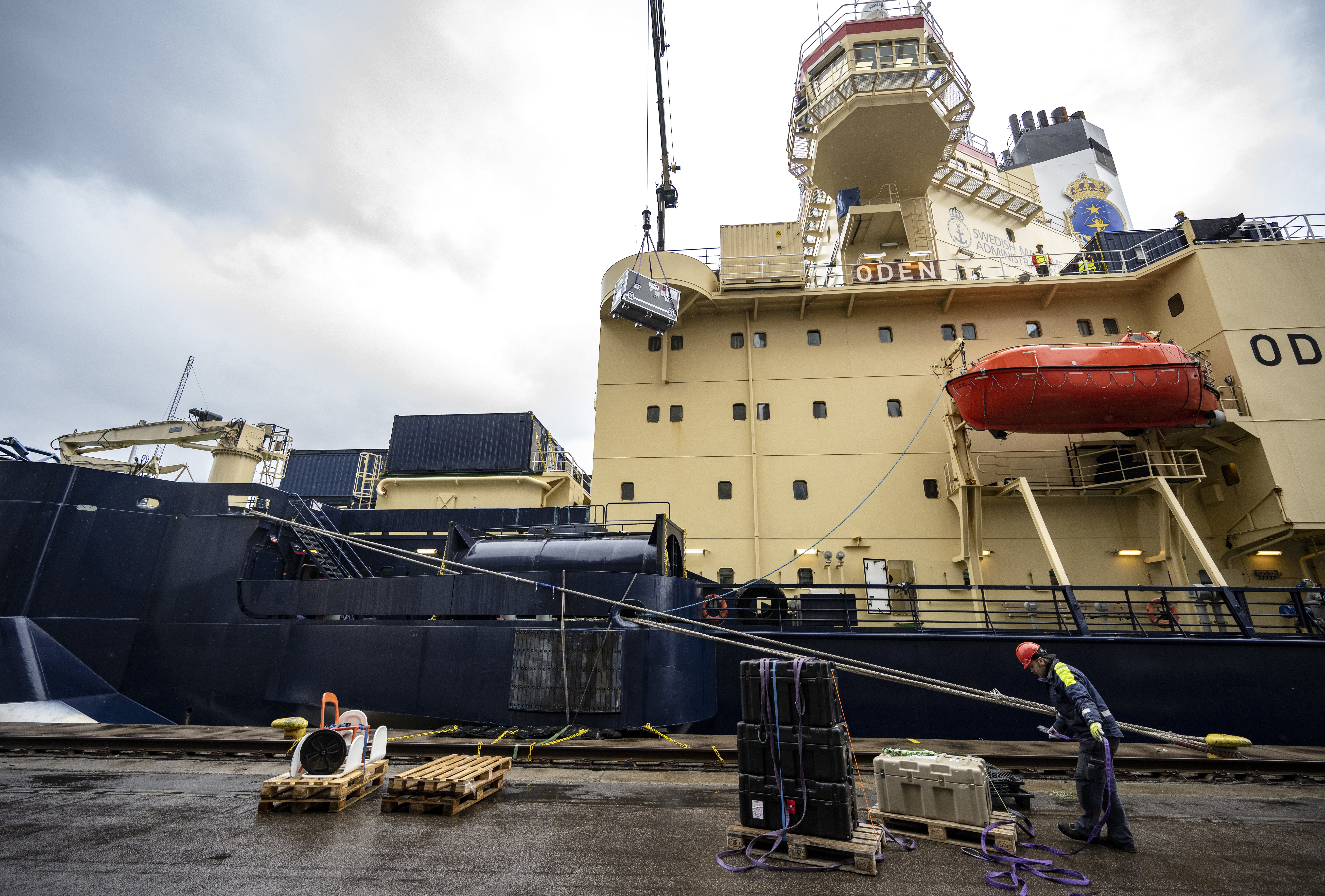 Isbrytaren Oden. Arkivbild. Foto: Johan Nilsson/TT