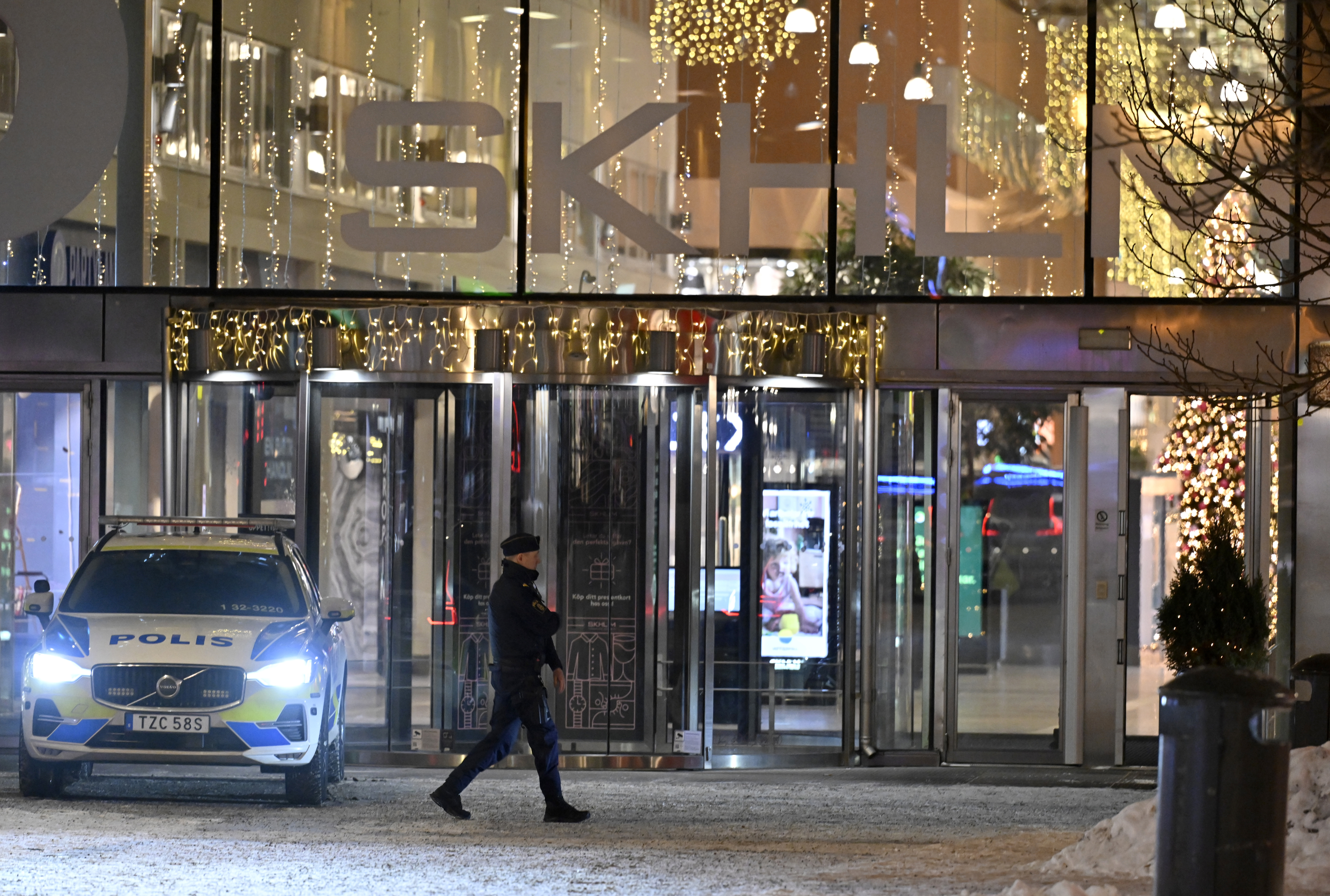 Handlare önskar mer polisiär närvaro. Arkivbild. Foto: Jonas Ekströmer/TT