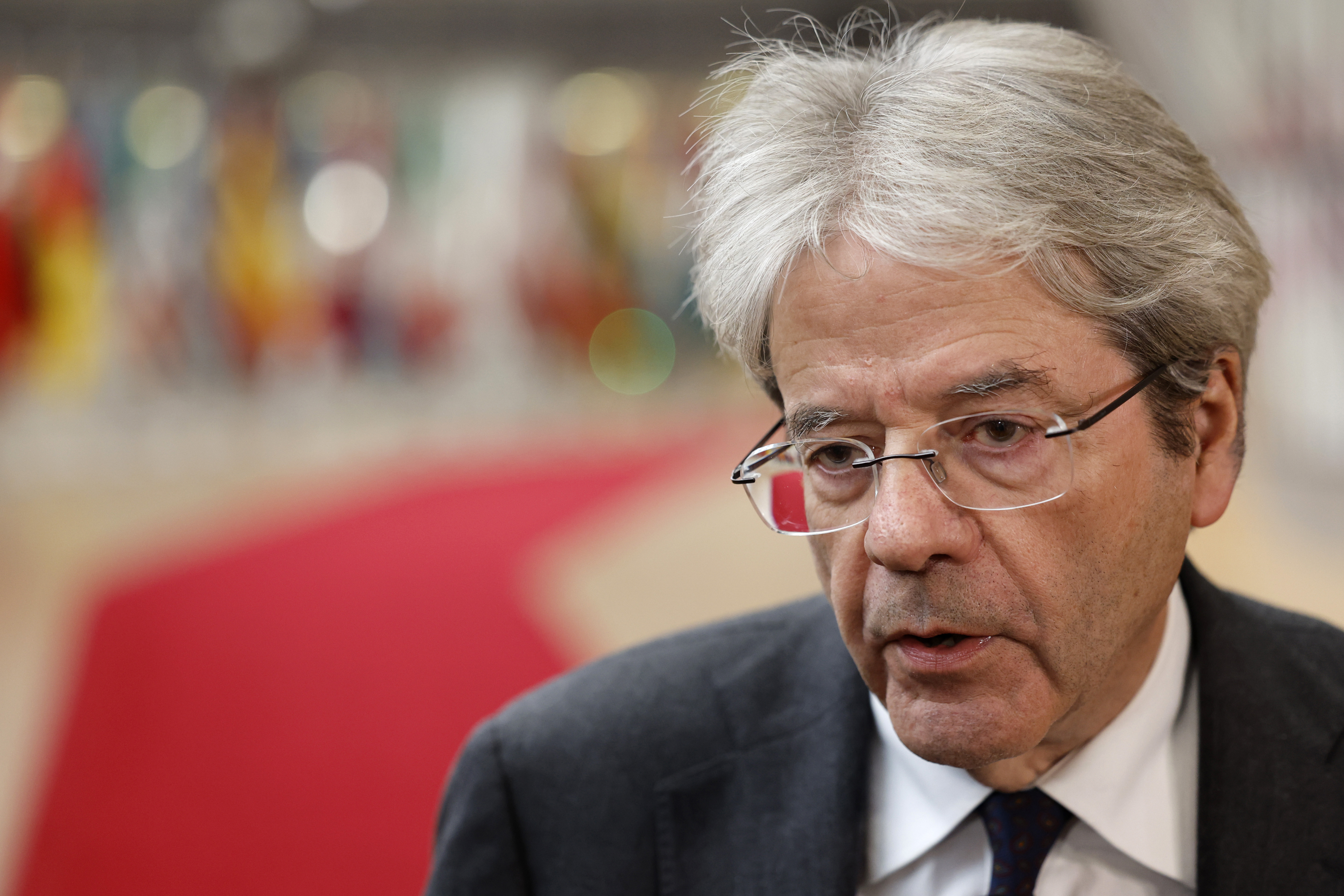 EU:s ekonomikommissionär Paolo Gentiloni. Arkivfoto. Foto: Geert Vanden Wijngaert/AP/TT