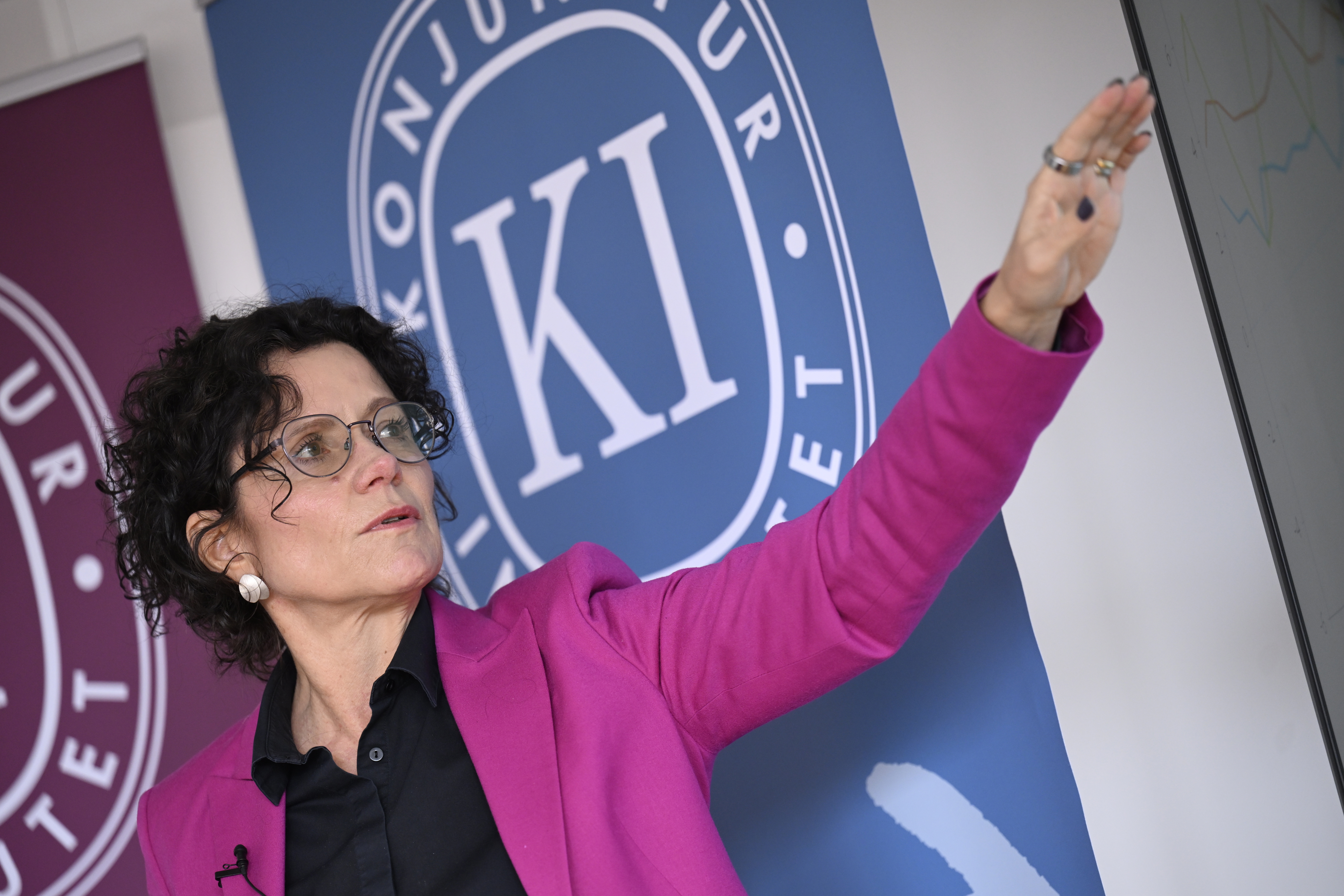 Prognoschef Ylva Hedén Westerdahl vid Konjunkturinstitutet. Arkivbild. Foto: Pontus Lundahl/TT