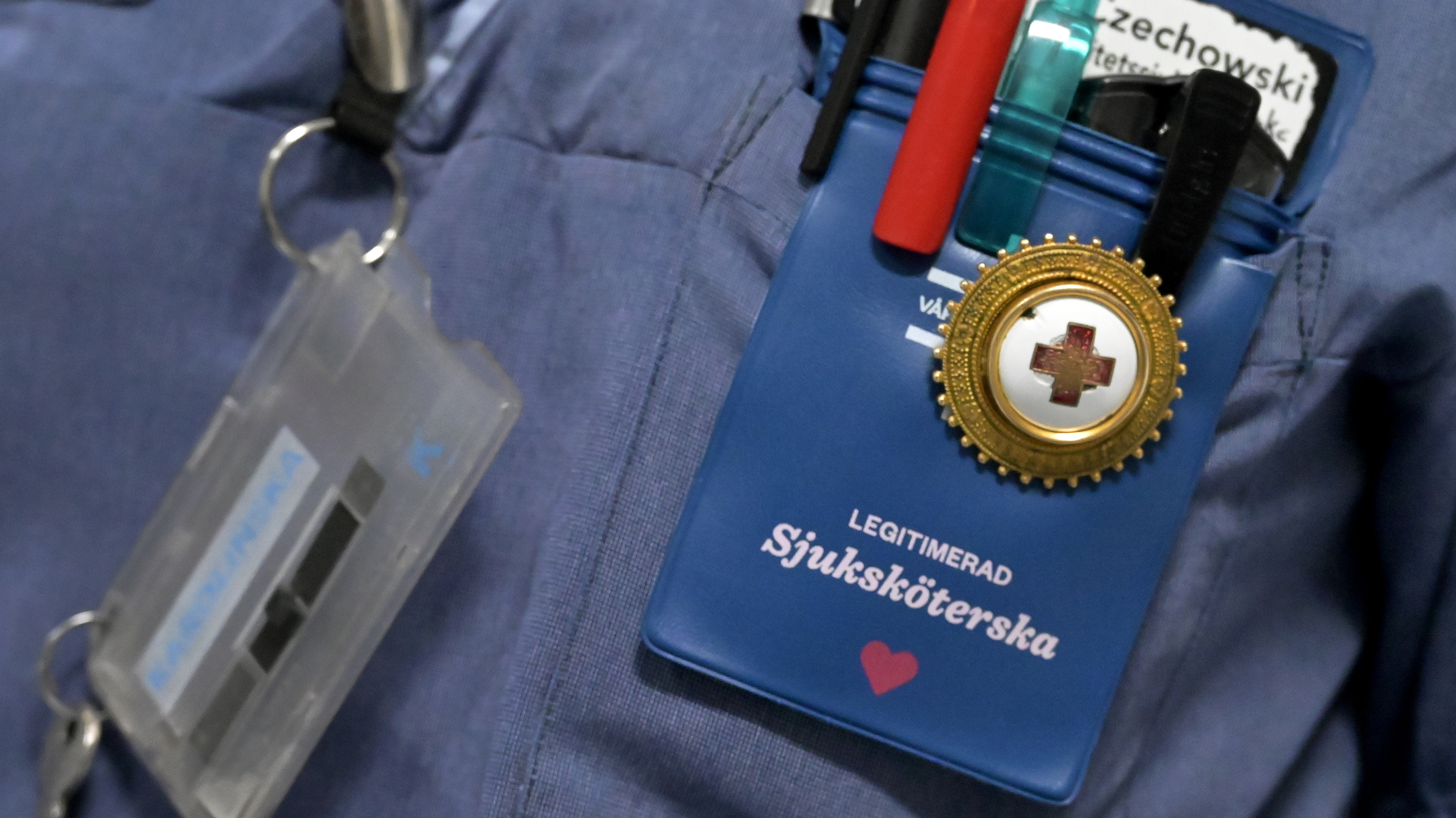 Nyutexaminerade sjuksköterskor och läkare får inte ut sina legitimationer på grund av datastrul. Arkivbild. Foto: Janerik Henriksson/TT