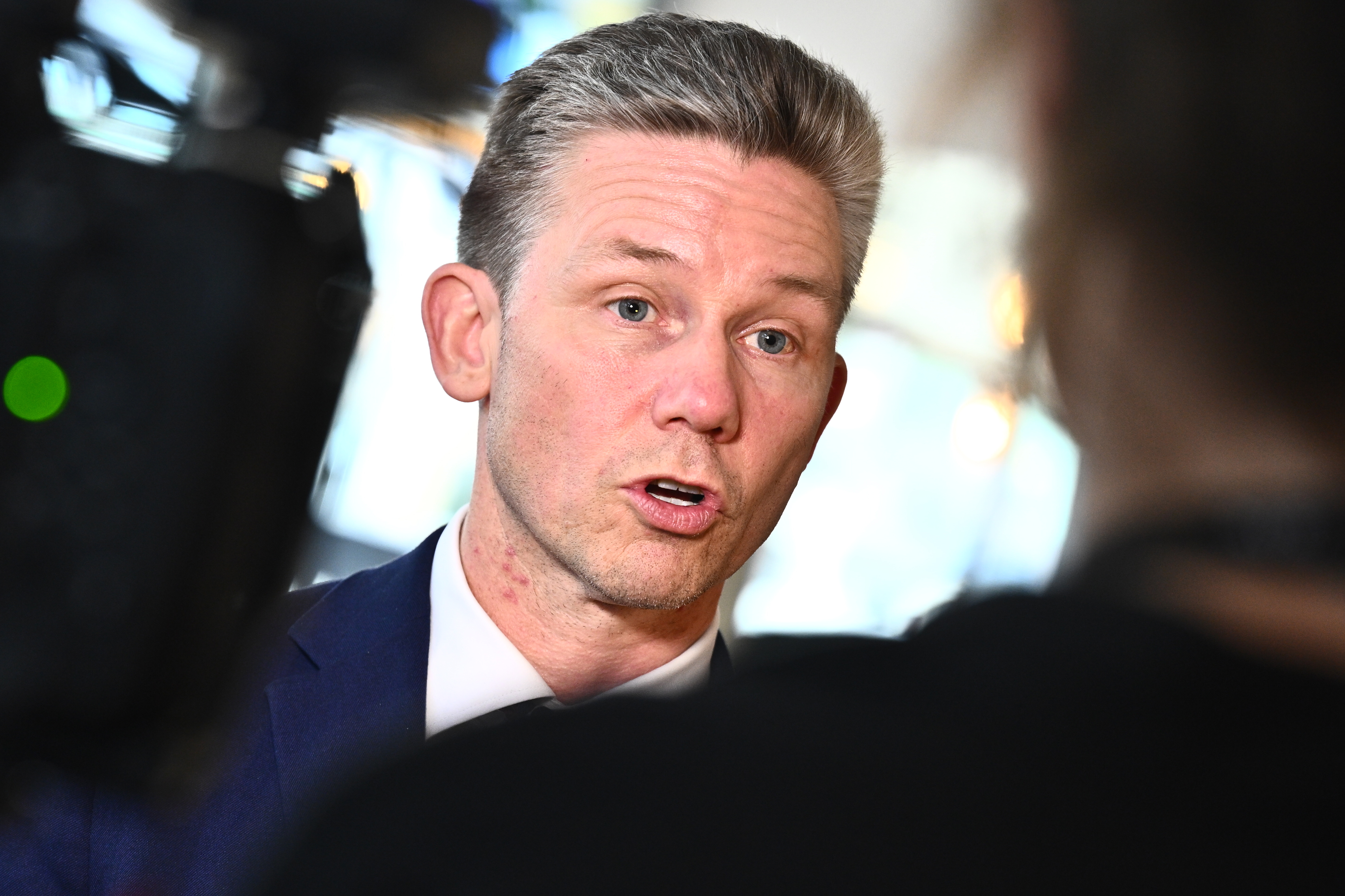 Försvarsminister Pål Jonson. Arkivbild. Foto: Claudio Bresciani/TT