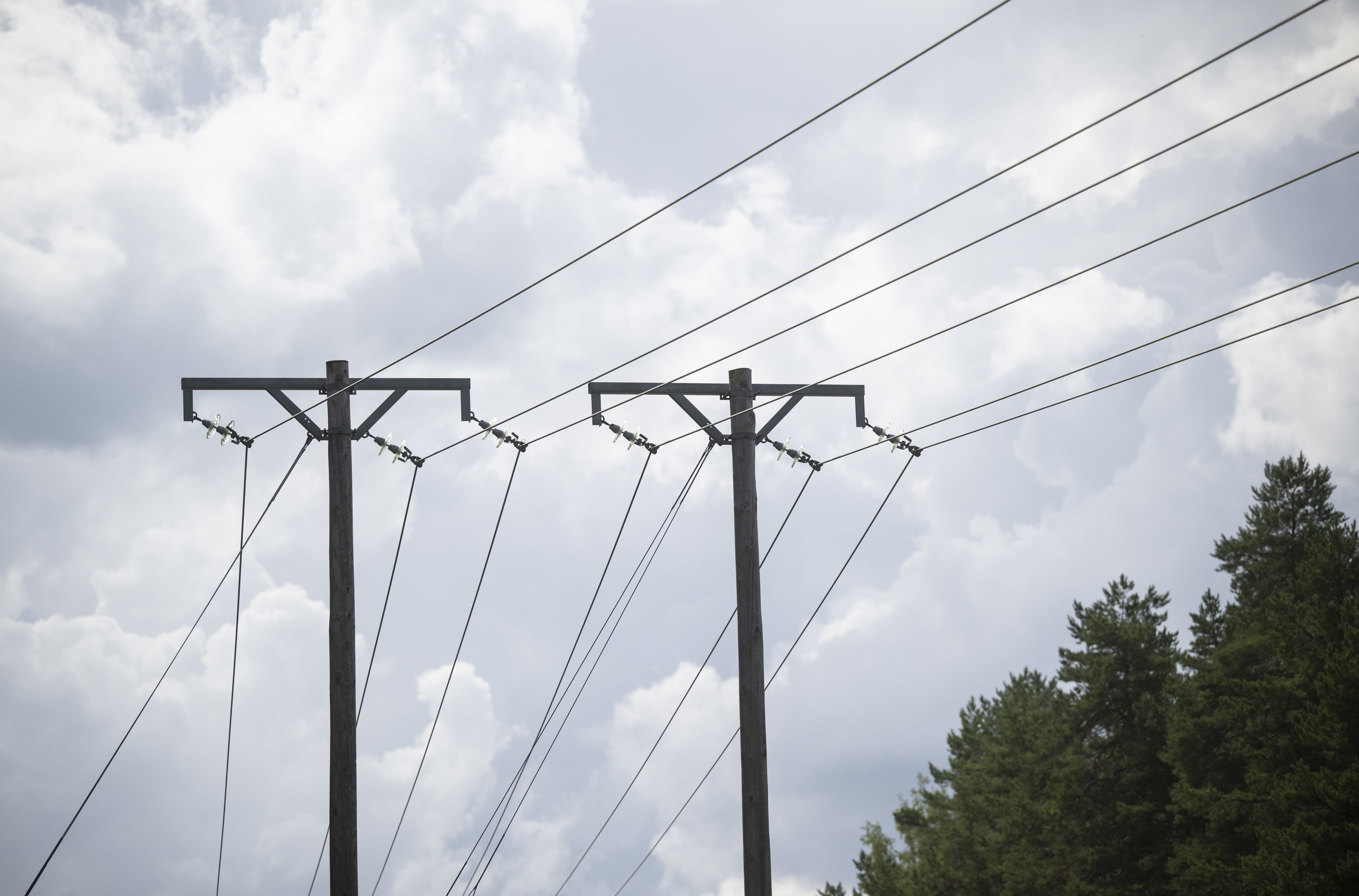 Hisingen i Göteborg drabbades av ett stort strömavbrott på torsdagskvällen. Arkivbild. Foto: Fredrik Sandberg /TT