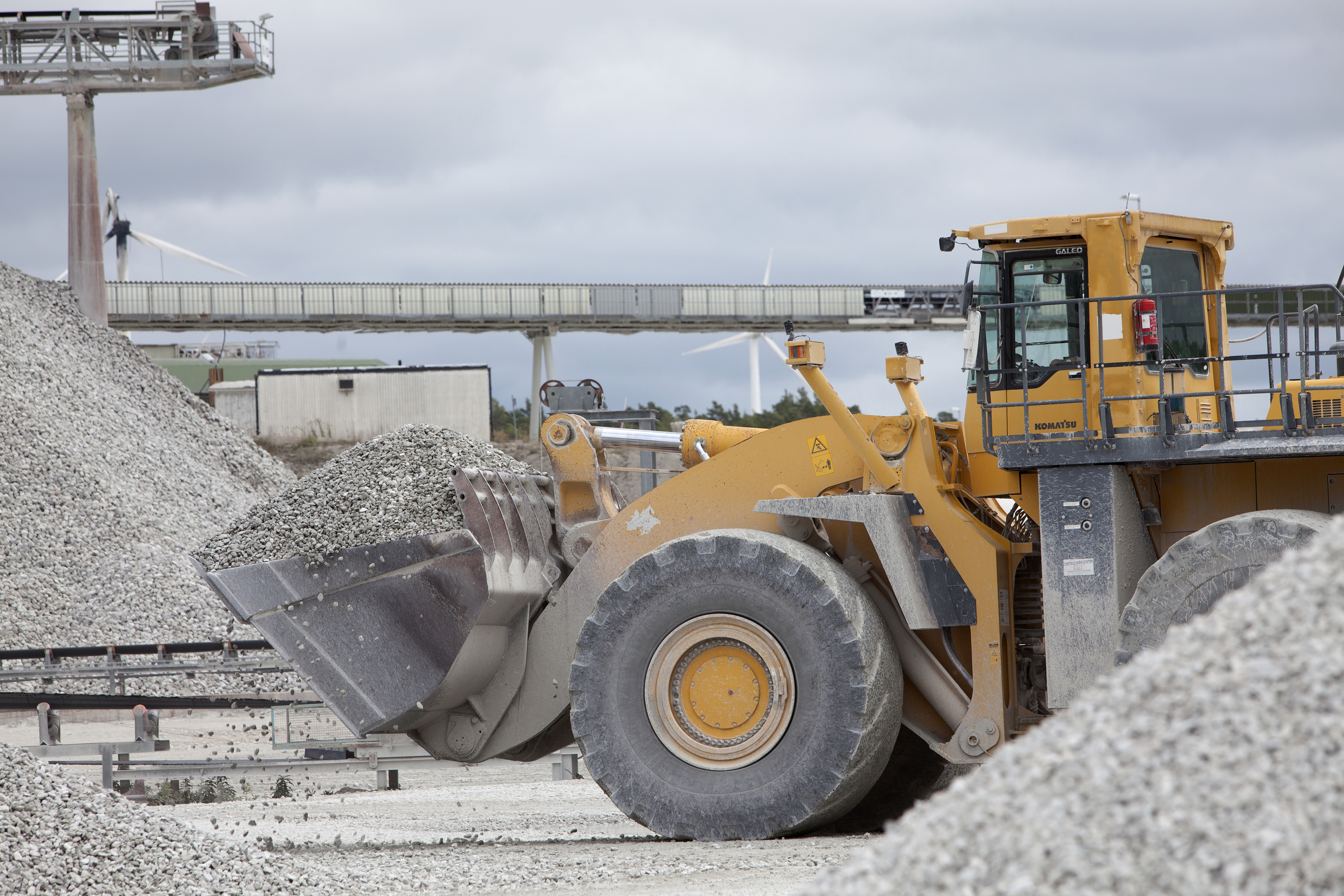 En av bolaget Nordkalks övriga anläggningar, den här ligger på Gotland. Arkivbild. Foto: Stig Hammarstedt/TT