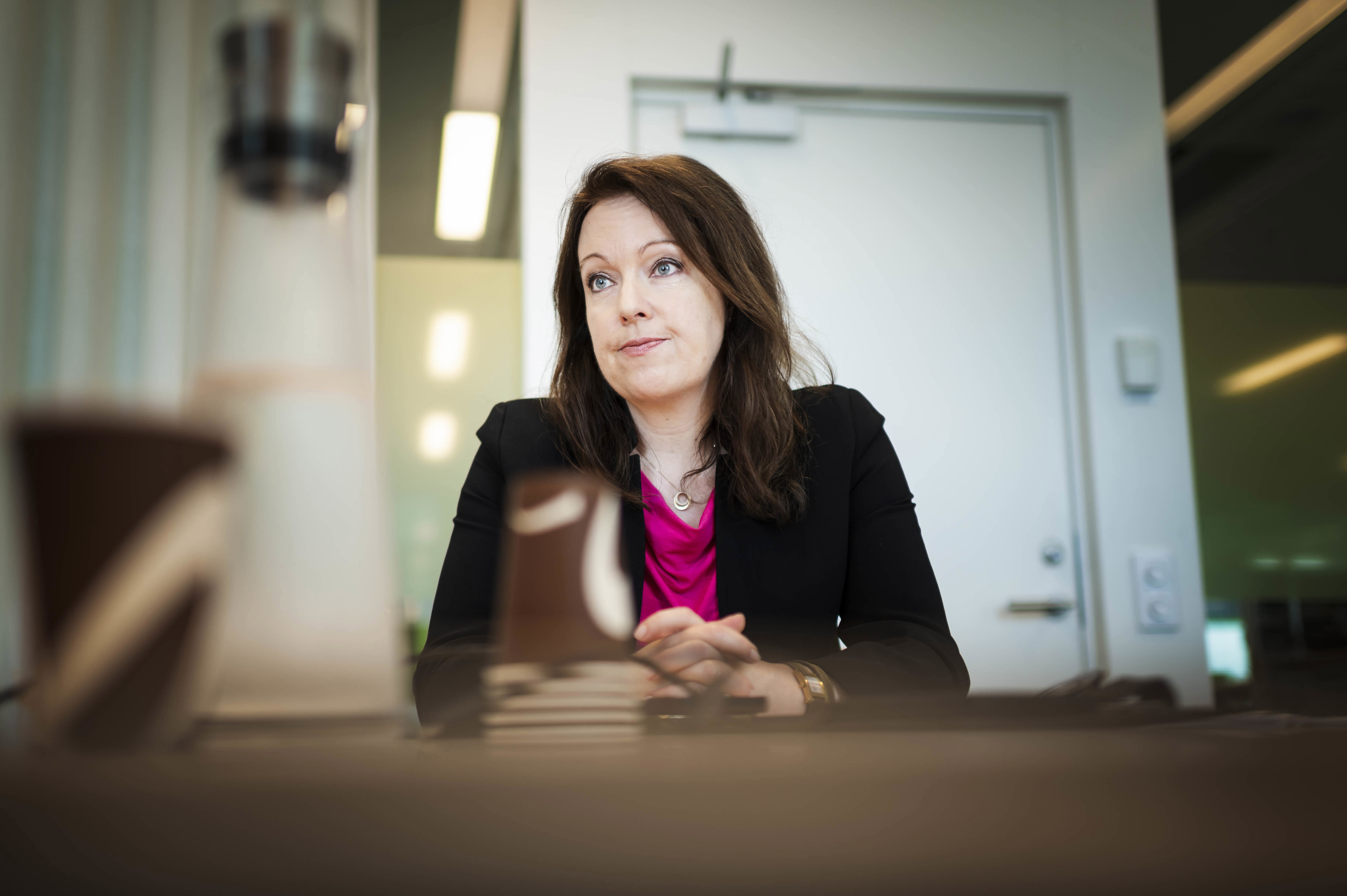 Anna Borg, vd för Vattenfall, är rädd att investeringar hamnar utomlands om inte Sverige satsar mer på energisystemet här och nu. Arkivbild. Foto: Stina Stjernkvist/SvD/TT