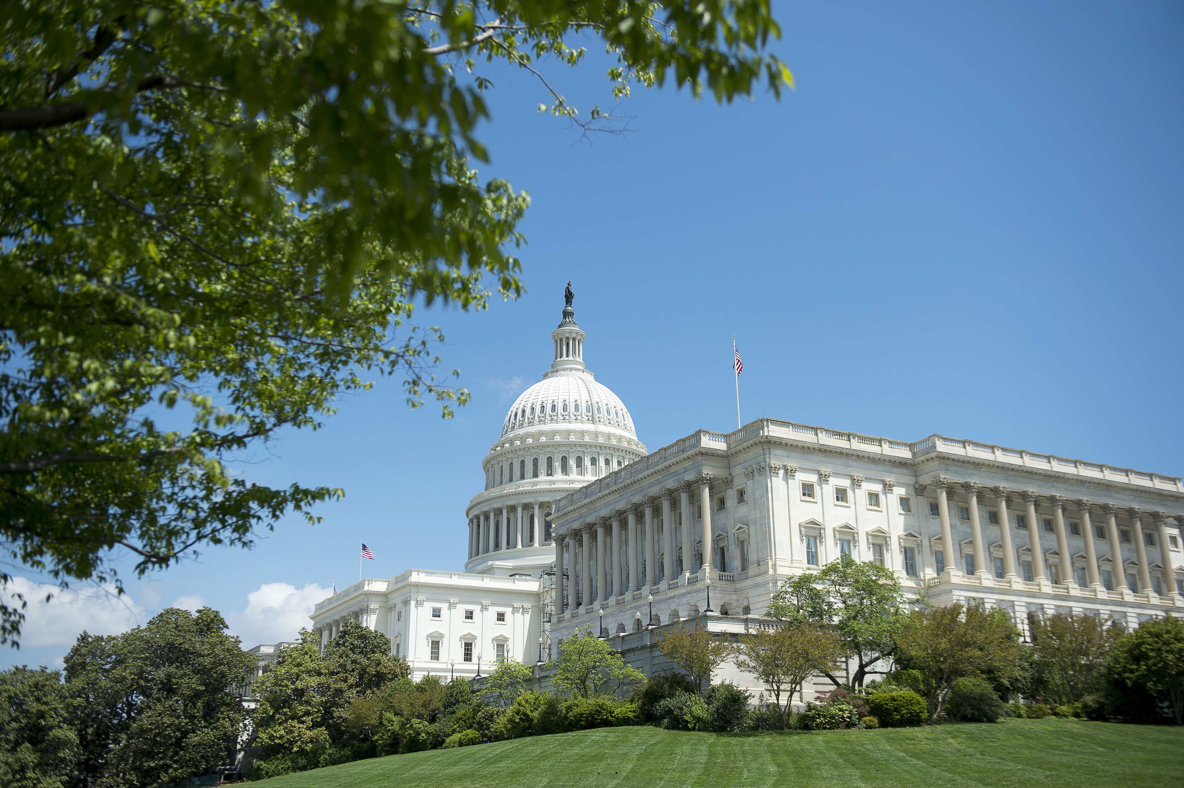 USA:s kongressbyggnad Kapitolium. Arkivbild. Foto: Maja Suslin/TT