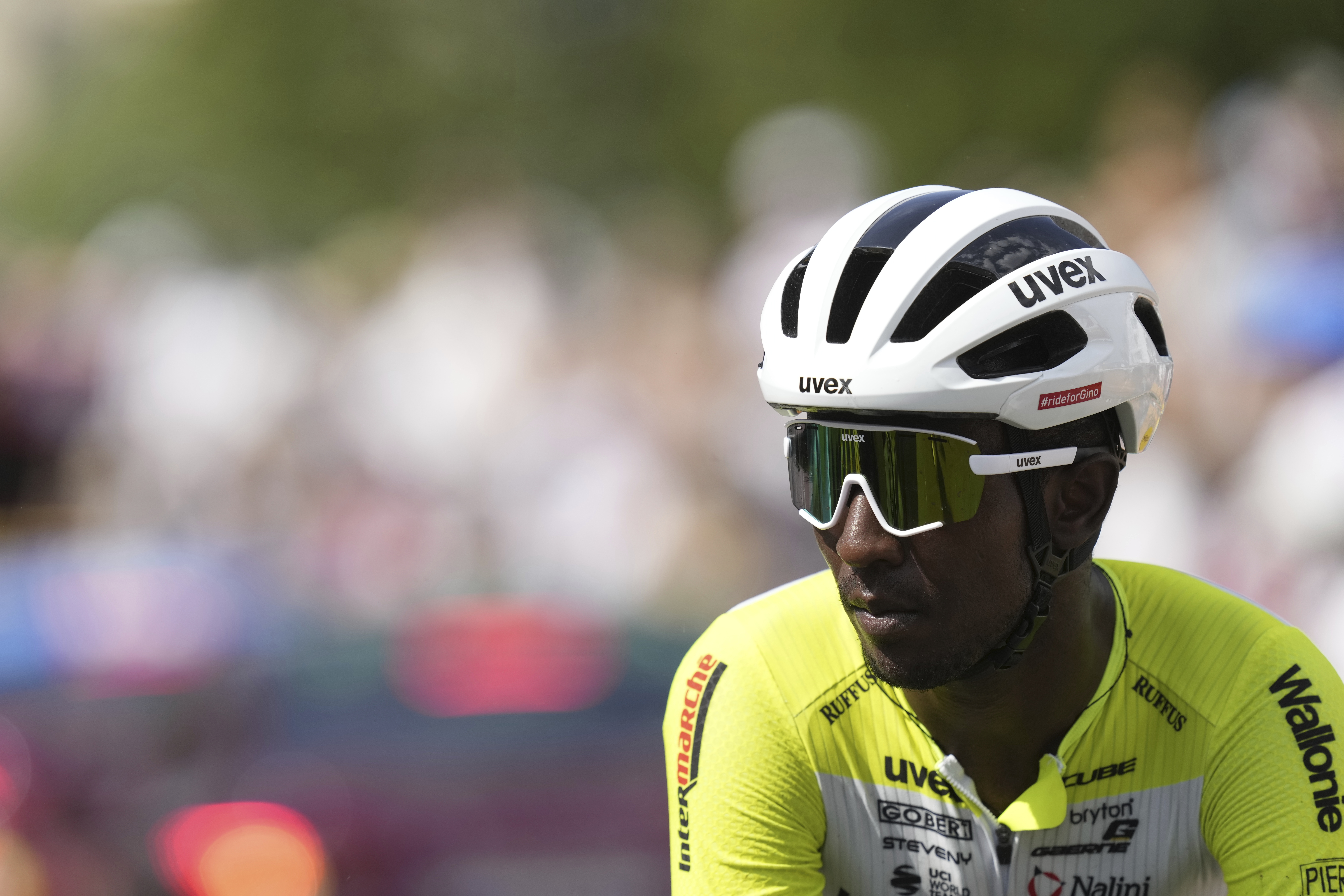 Biniam Girmay. Arkivbild. Foto: Thibault Camus/AP/TT