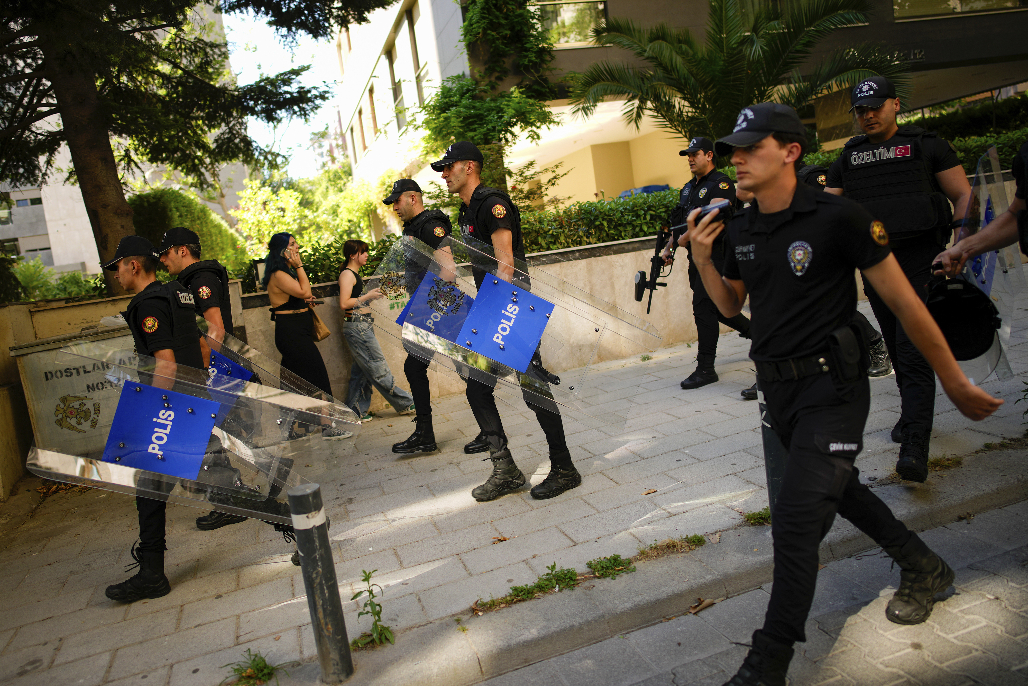 Många antisyriska demonstranter har gripits i Turkiet. Arkivbild. Foto: Emrah Gurel/AP/TT