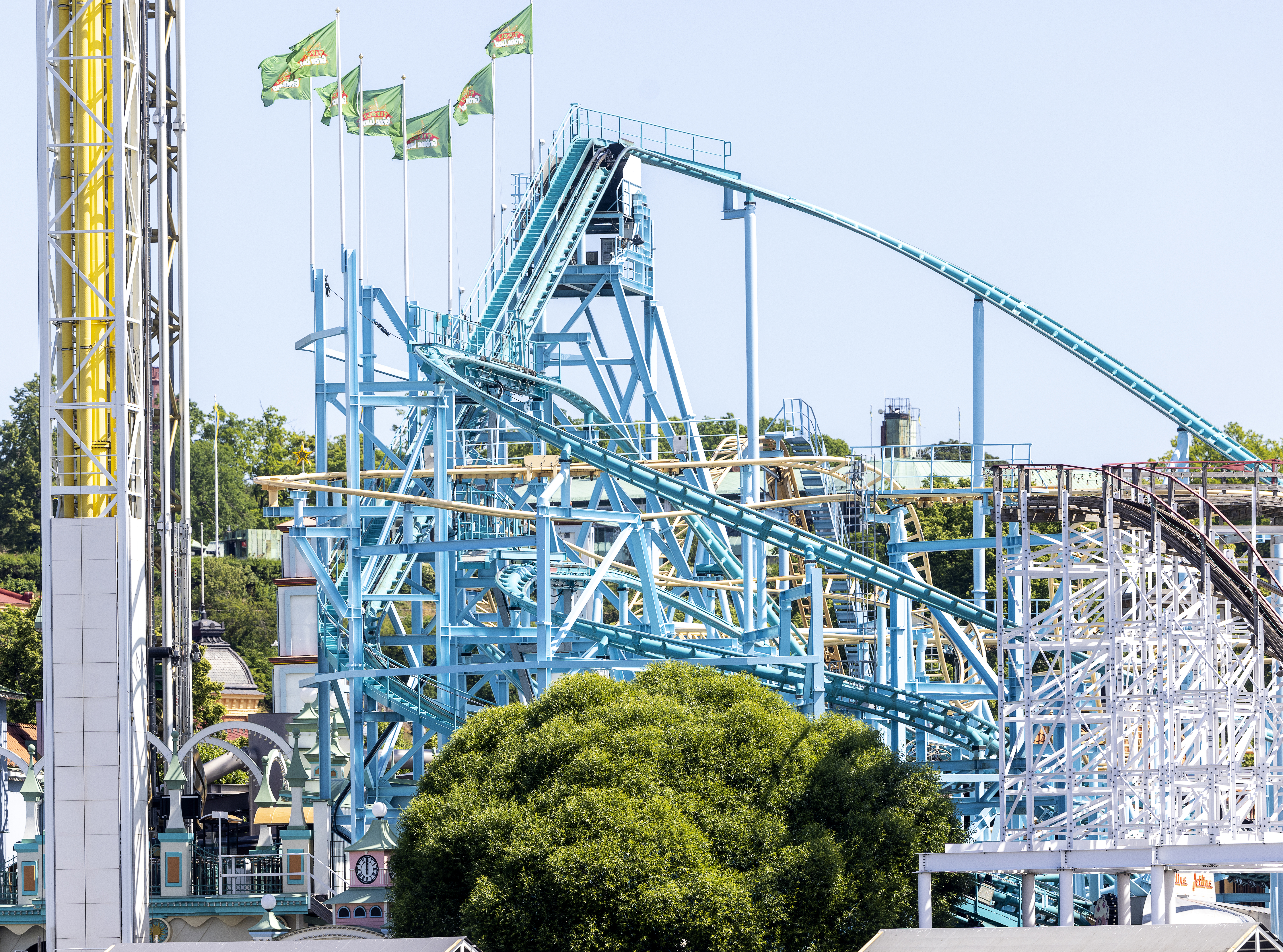 En person omkom och flera skadades vid olyckan på Gröna Lund. Arkivbild. Foto: Stefan Jerrevång/TT