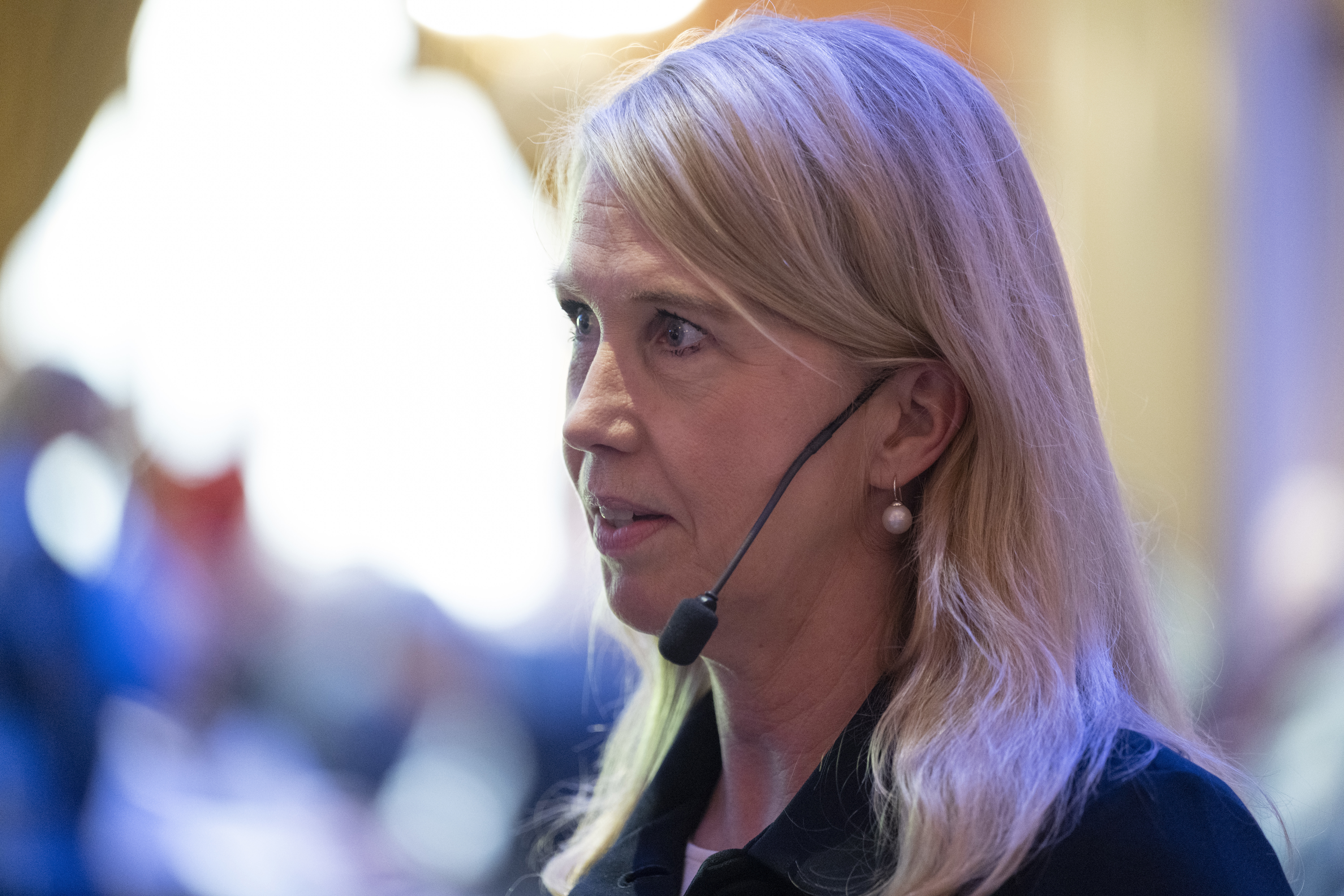 Industrivärdens vd Helena Stjernholm. Arkivbild. Foto: Fredrik Sandberg/TT