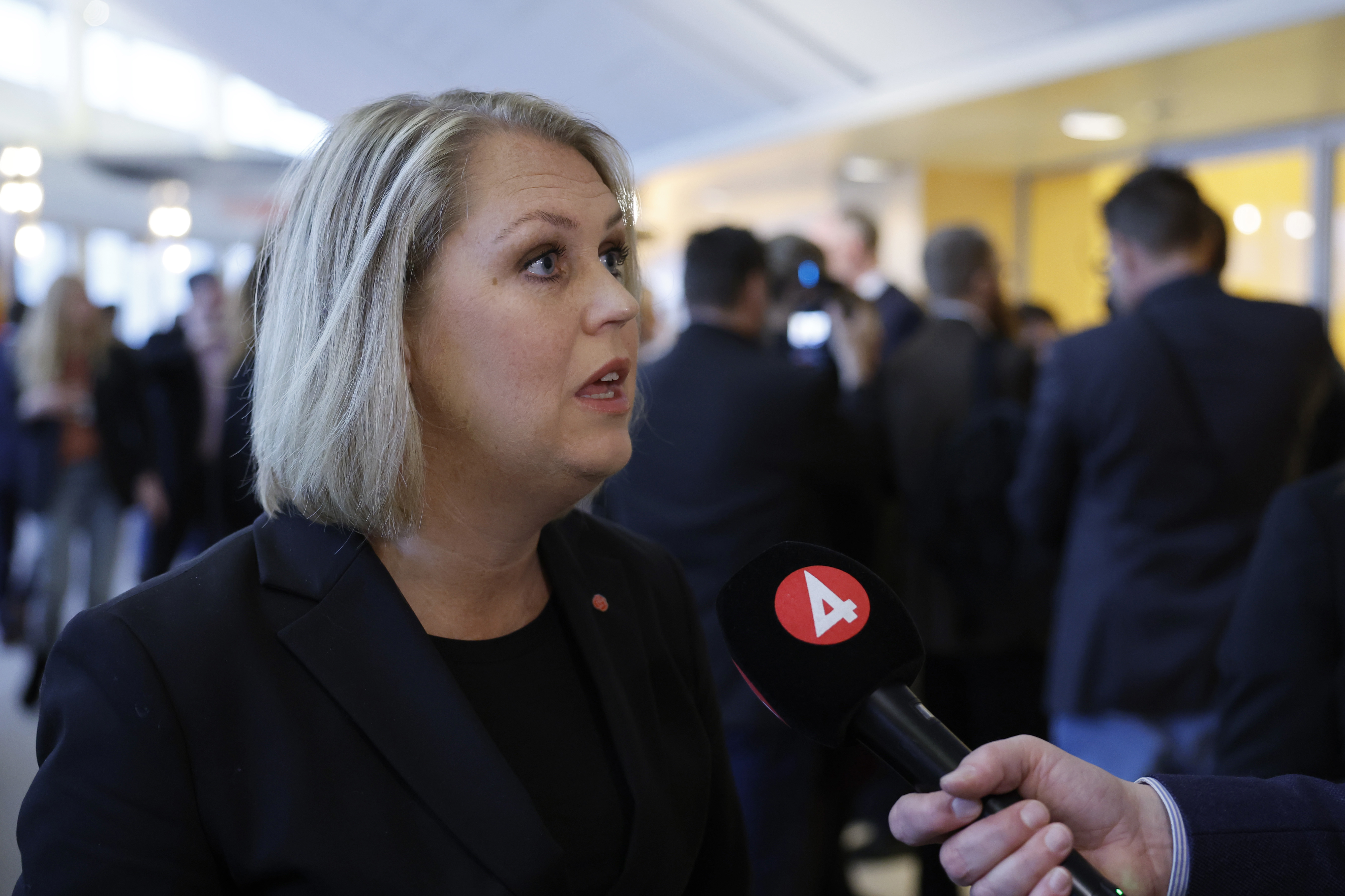 Lena Hallengren är Socialdemokraternas gruppledare i riksdagen. Arkivbild. Foto: Christine Olsson/TT