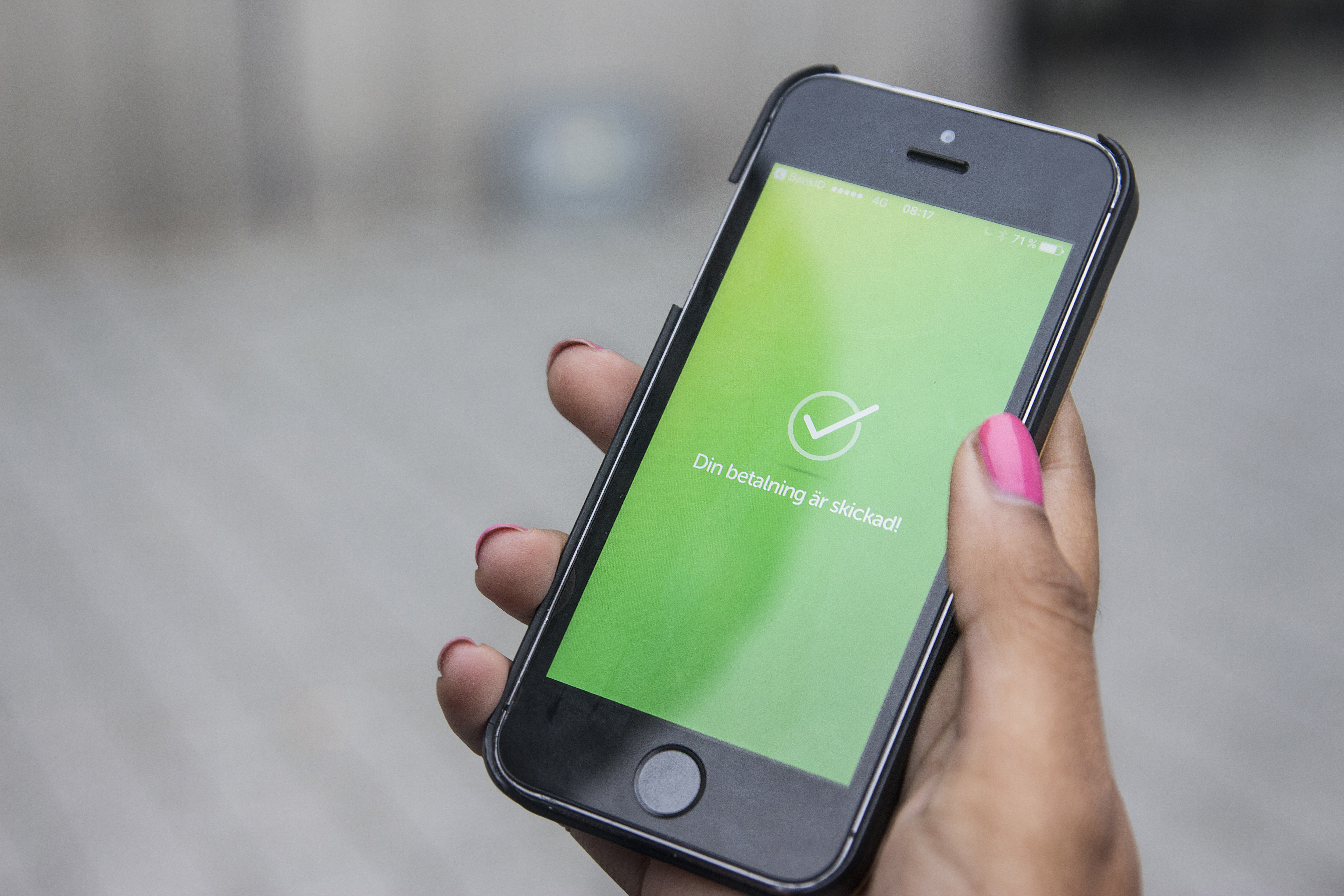 229 namn på en Swishlista har hängts ut i samband med en kopplerihärva i Göteborg. Arkivbild Foto: Isabell Höjman/TT