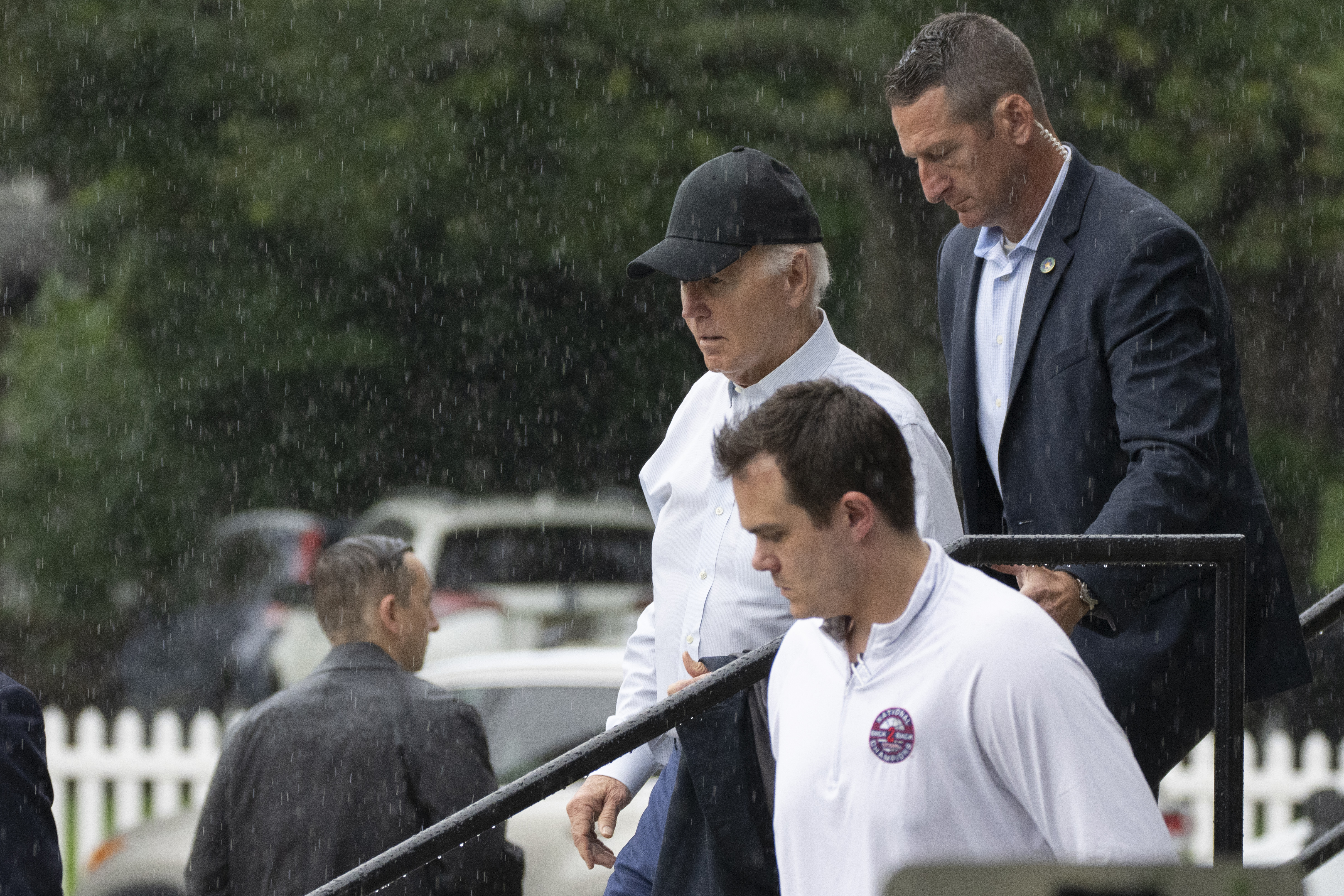President Joe Biden har fått en första briefing om incidenten på Trumps valmöte. Foto: Manuel Balce Ceneta/AP/TT