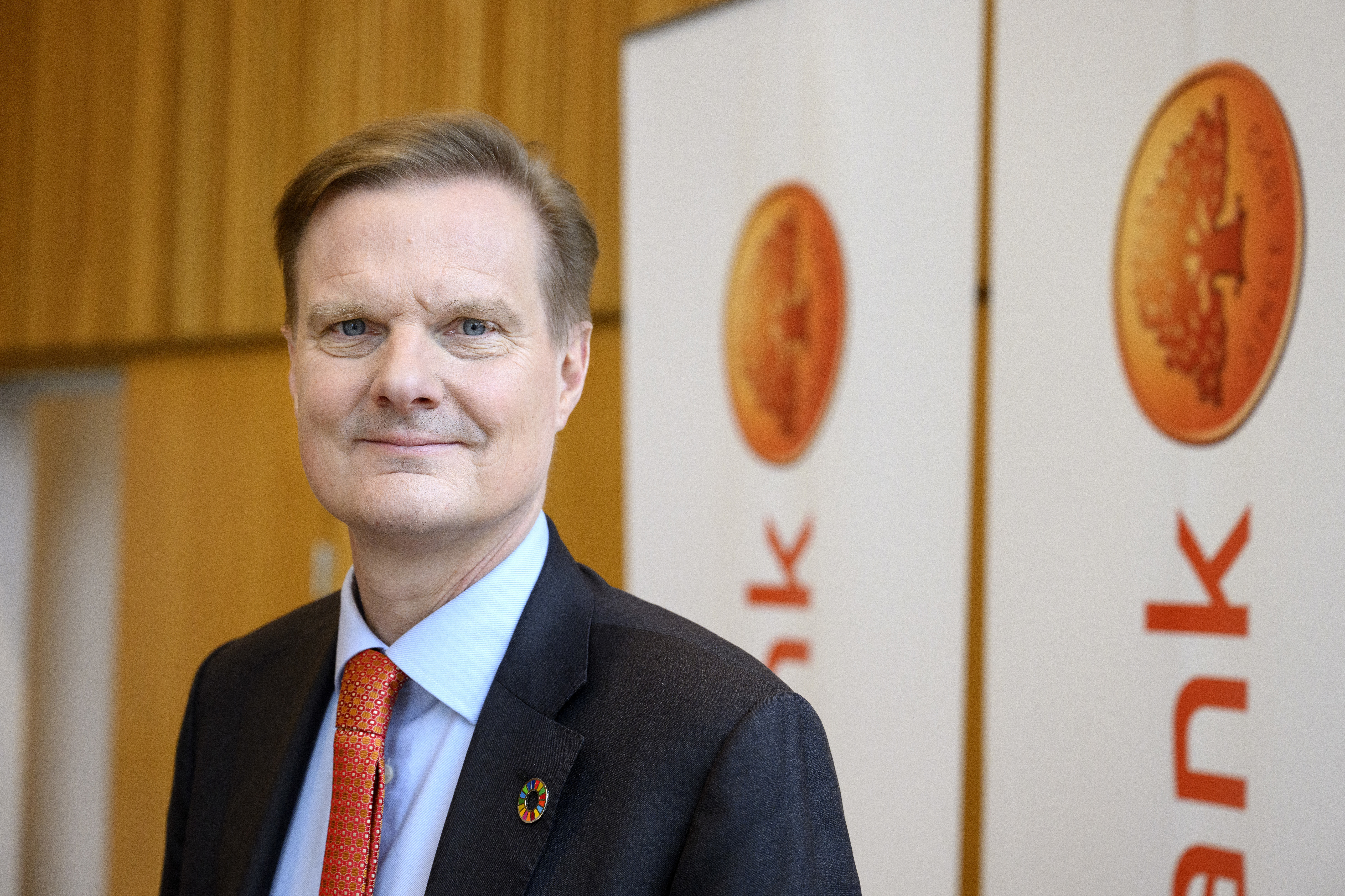 Swedbank, med vd Jens Henriksson, presenterar kvartalsrapport. Arkivbild. Foto: Jessica Gow/TT