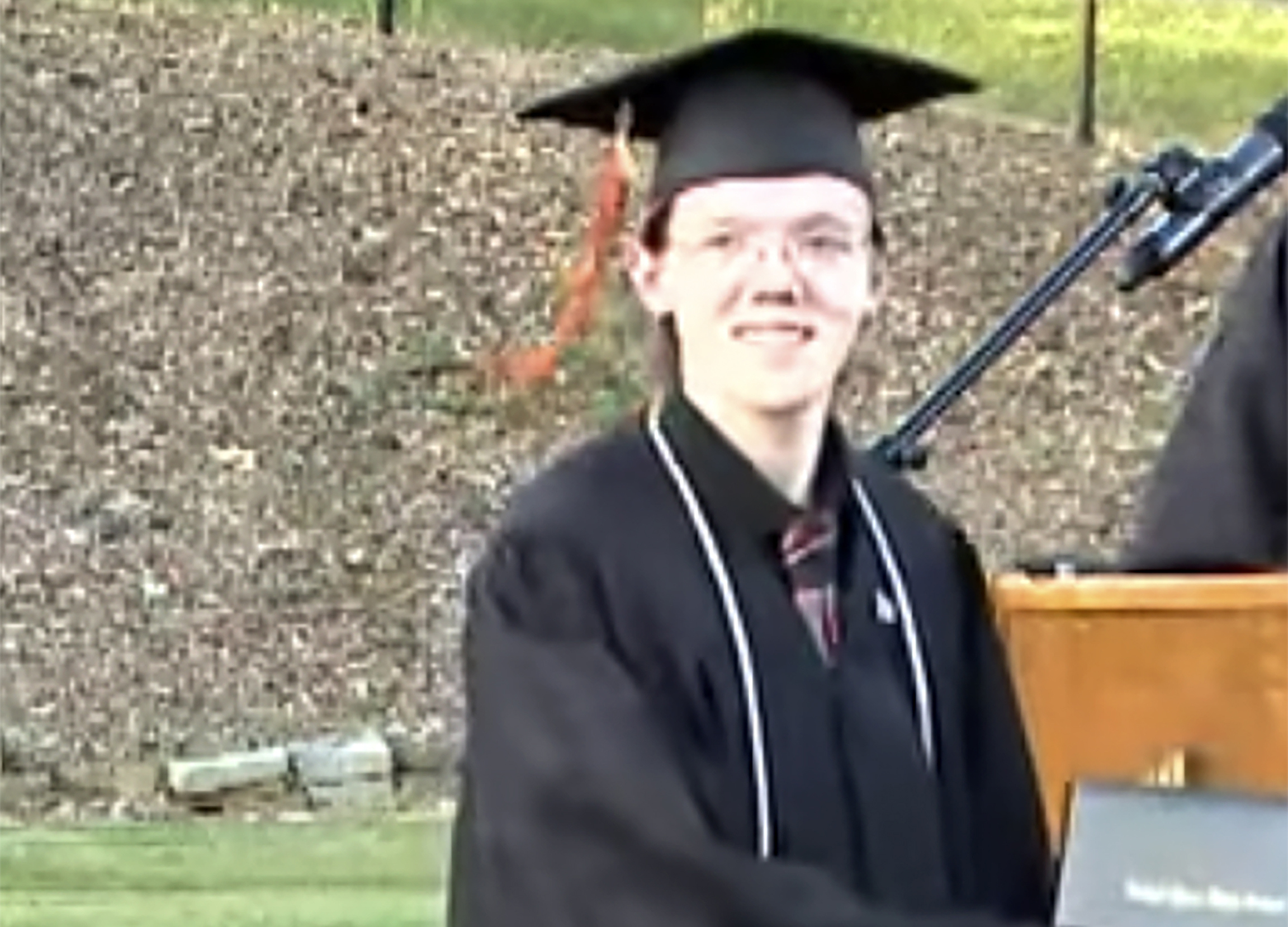 Trumpskytten, Thomas Matthew Crooks, beskrivs som en enstöring. Bilden är tagen i juni 2022. Foto: The Bethel Park School District via AP/TT