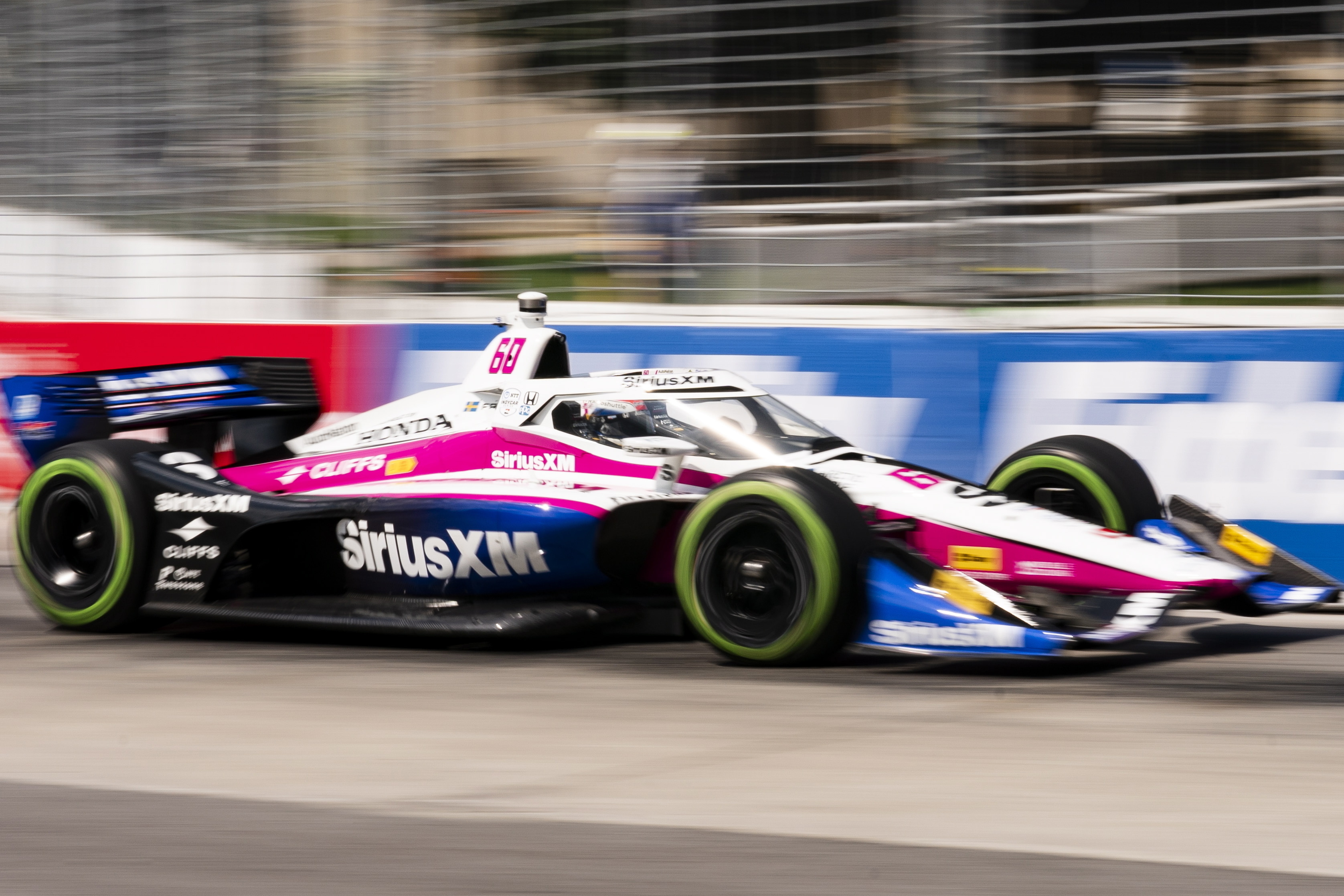 Felix Rosenqvist i Toronto. Foto: Arlyn McAdorey/AP/TT