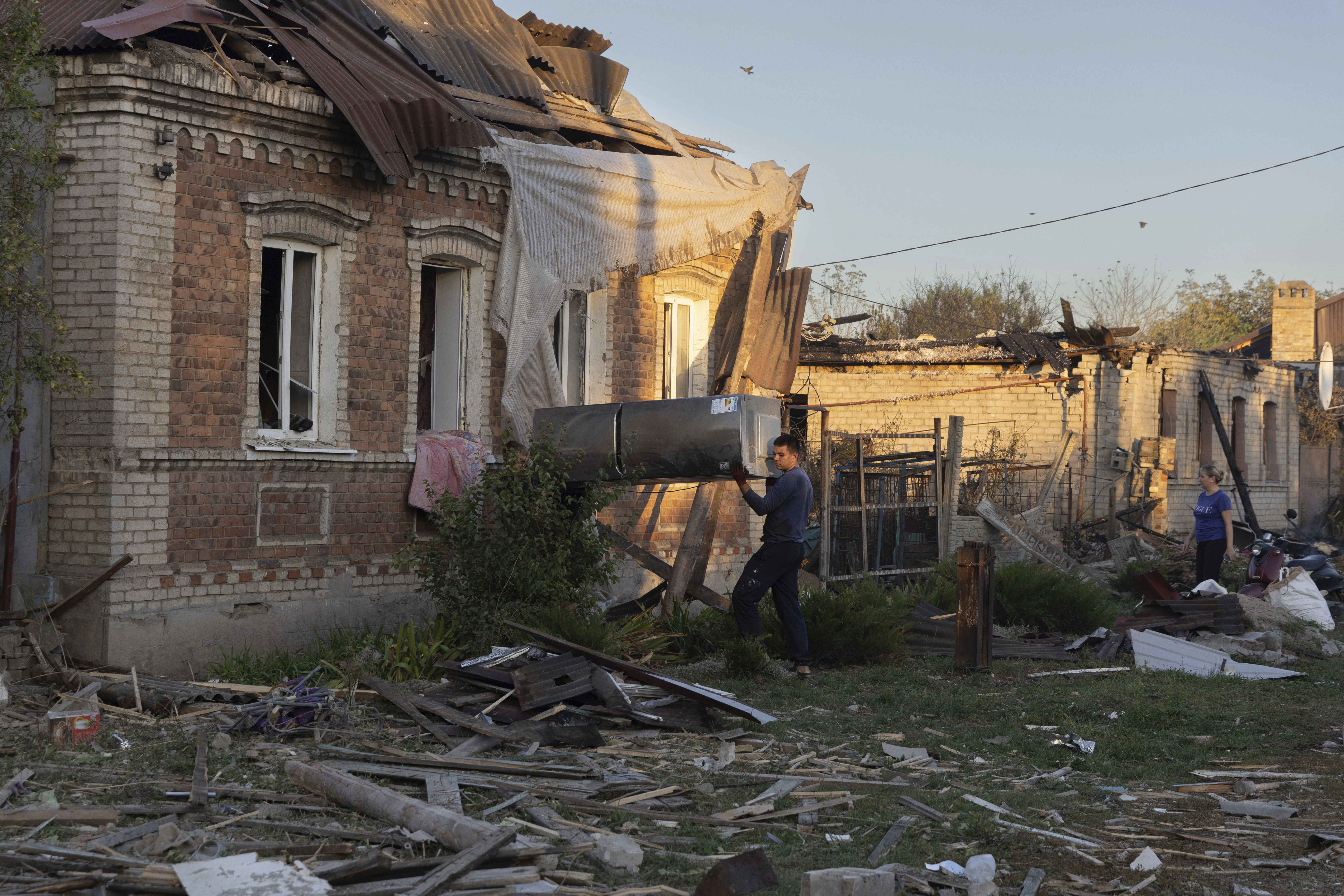 Ryssland uppger att man erövrat två byar, bland dem Andrijivka i regionen Luhansk (bilden). Arkivbild. Foto: Kostiantynivka