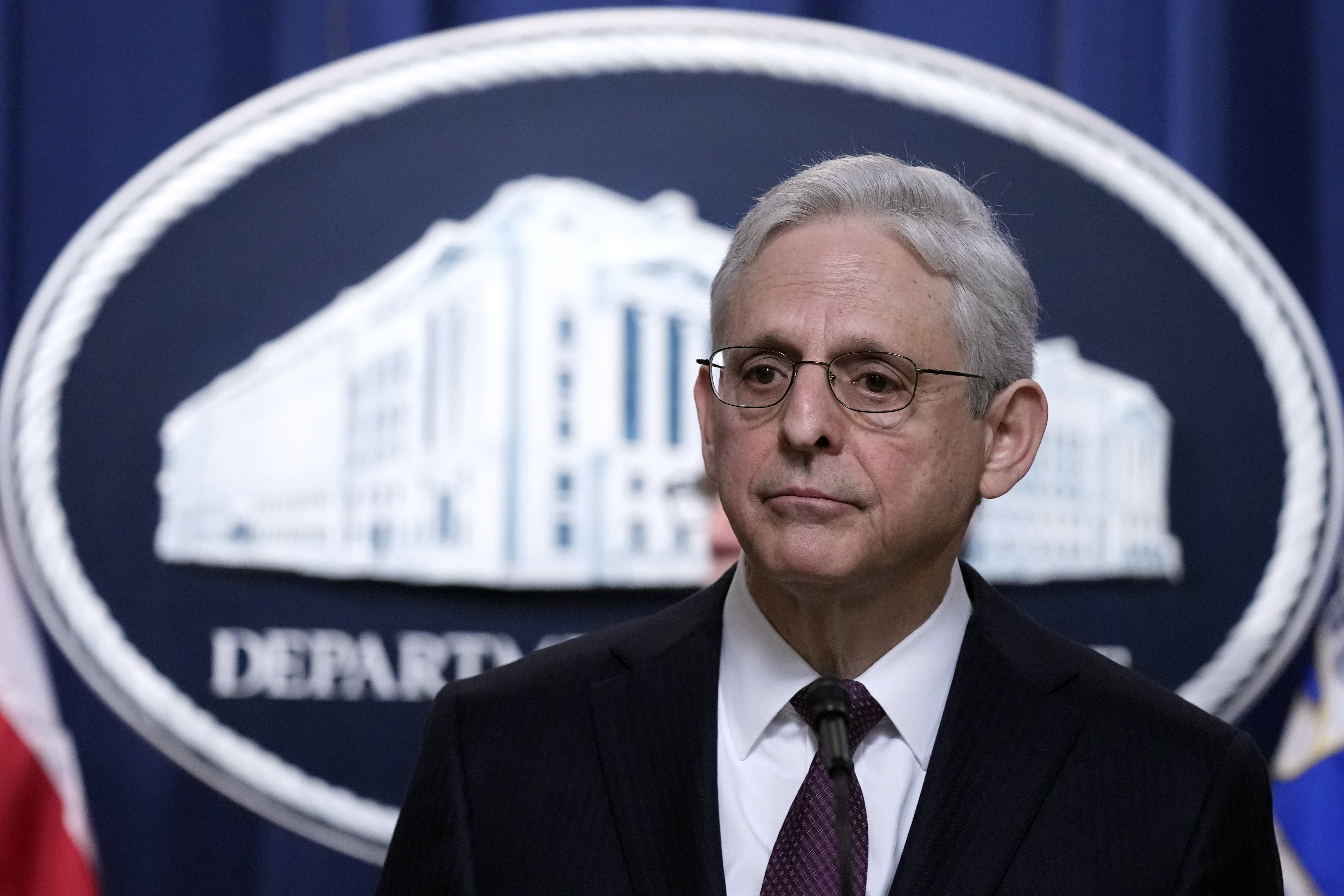 USA:s justitieminister Merrick Garland. Arkivbild. Foto: Susan Walsh/AP/TT