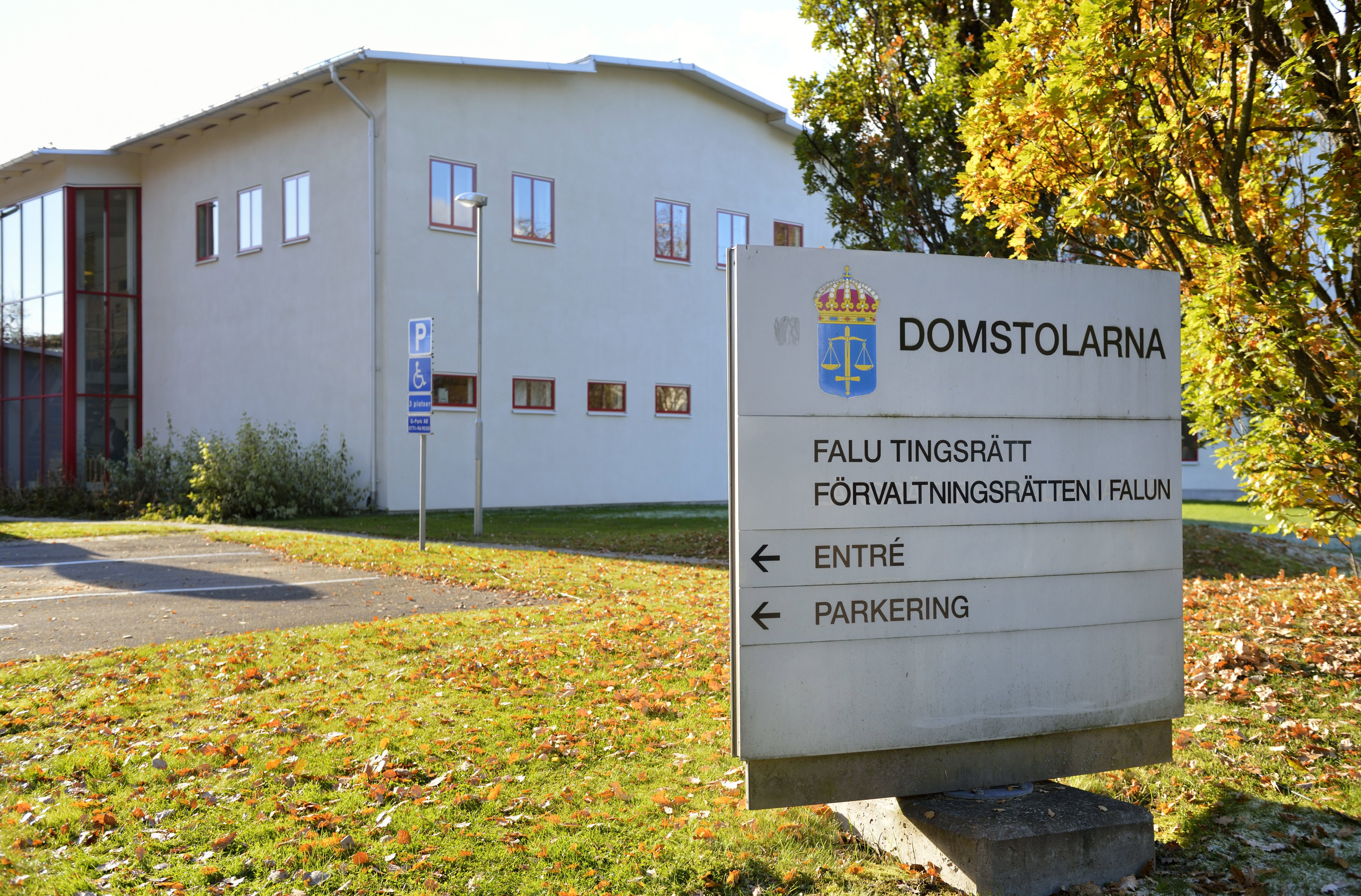 Falu tingsrätt och Förvaltningsrätten i Falun. Arkivbild. Foto: Henrik Montgomery/TT