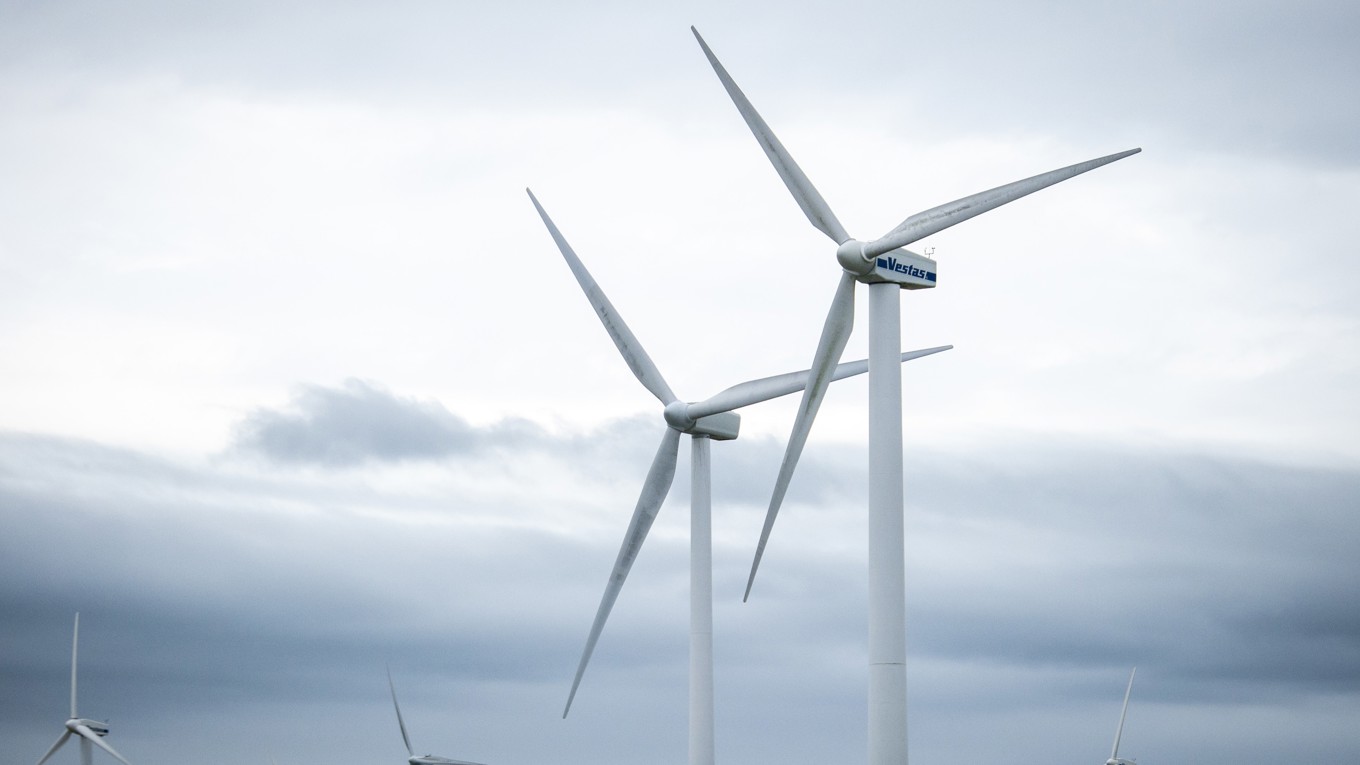 Vindkraftparken i Haverö brottas med miljardskulder och har därför ansökt om rekonstruktion. Foto: Bilbo Lantto