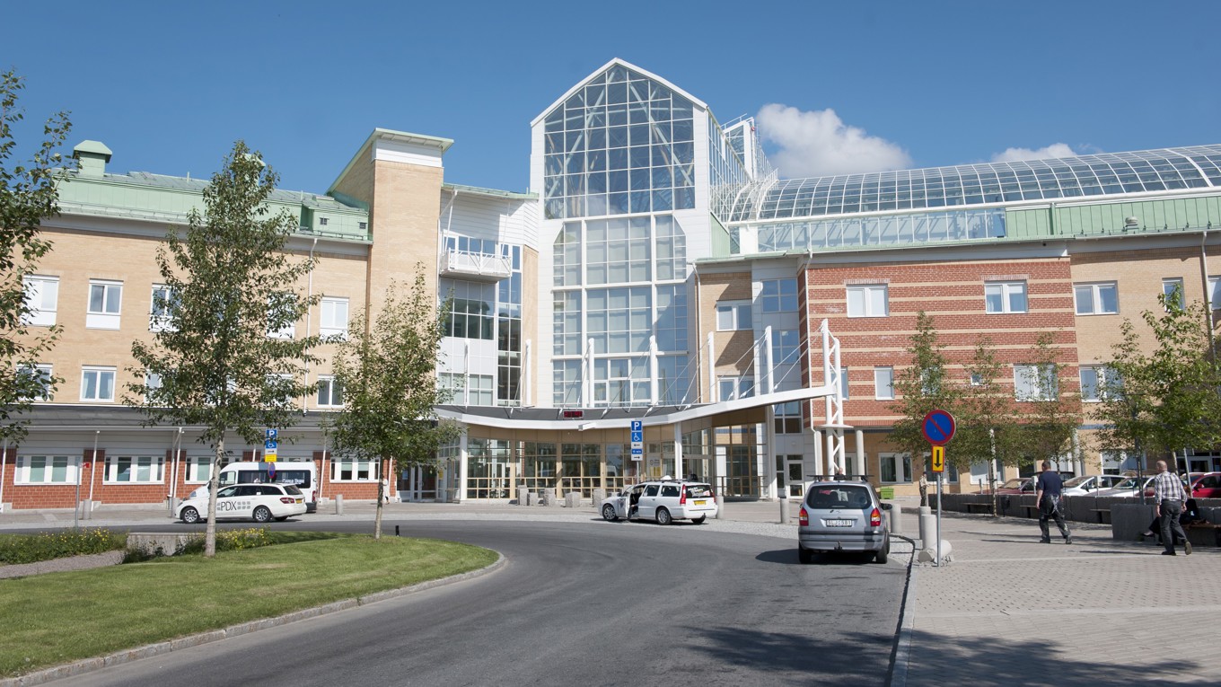 Sunderby sjukhus mellan Luleå och Boden i Norrbotten. Foto: Anders Alm