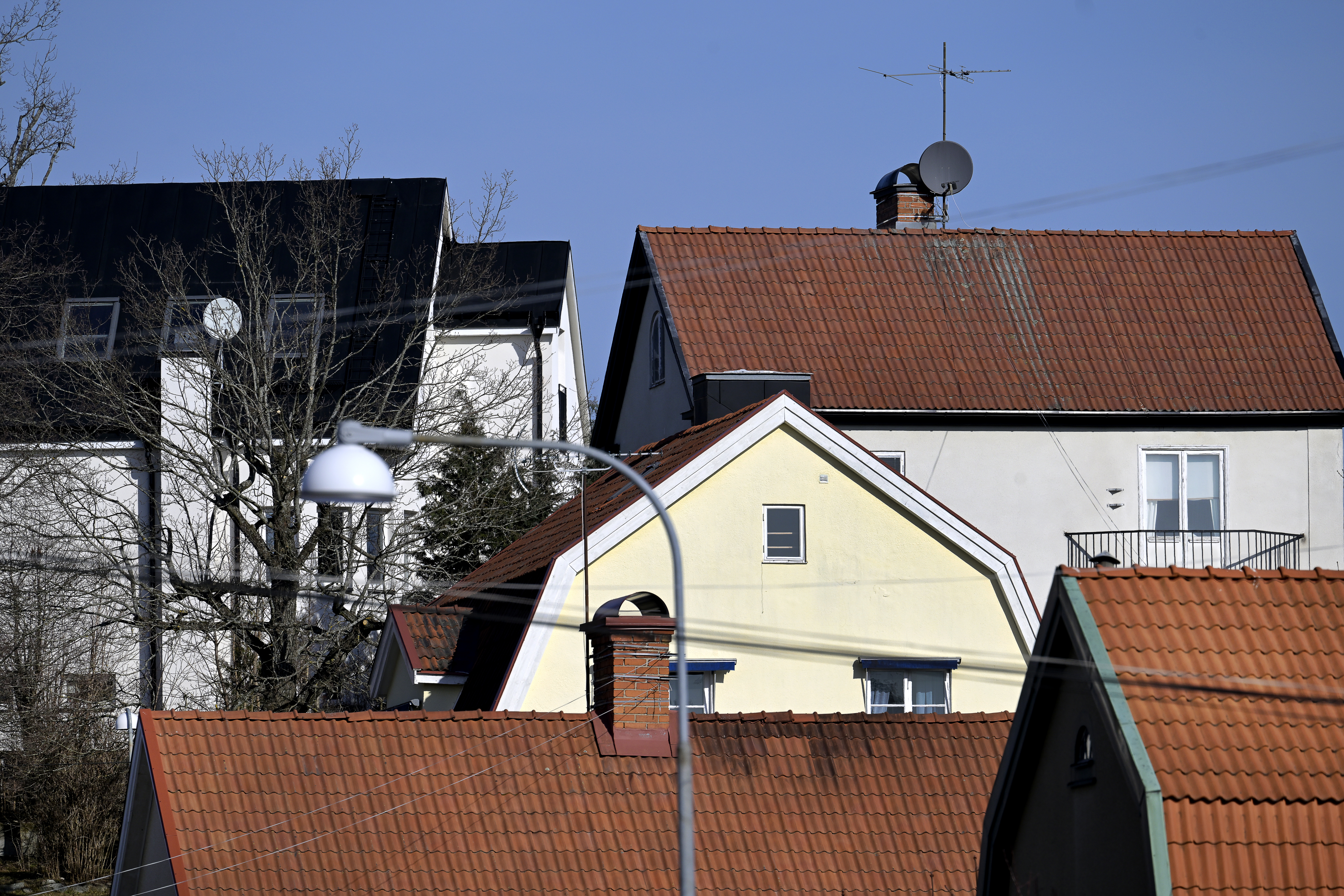De sjunkande bostadspriserna i juli drevs av Storstockholm och Storgöteborg. Foto: Janerik Henriksson/TT