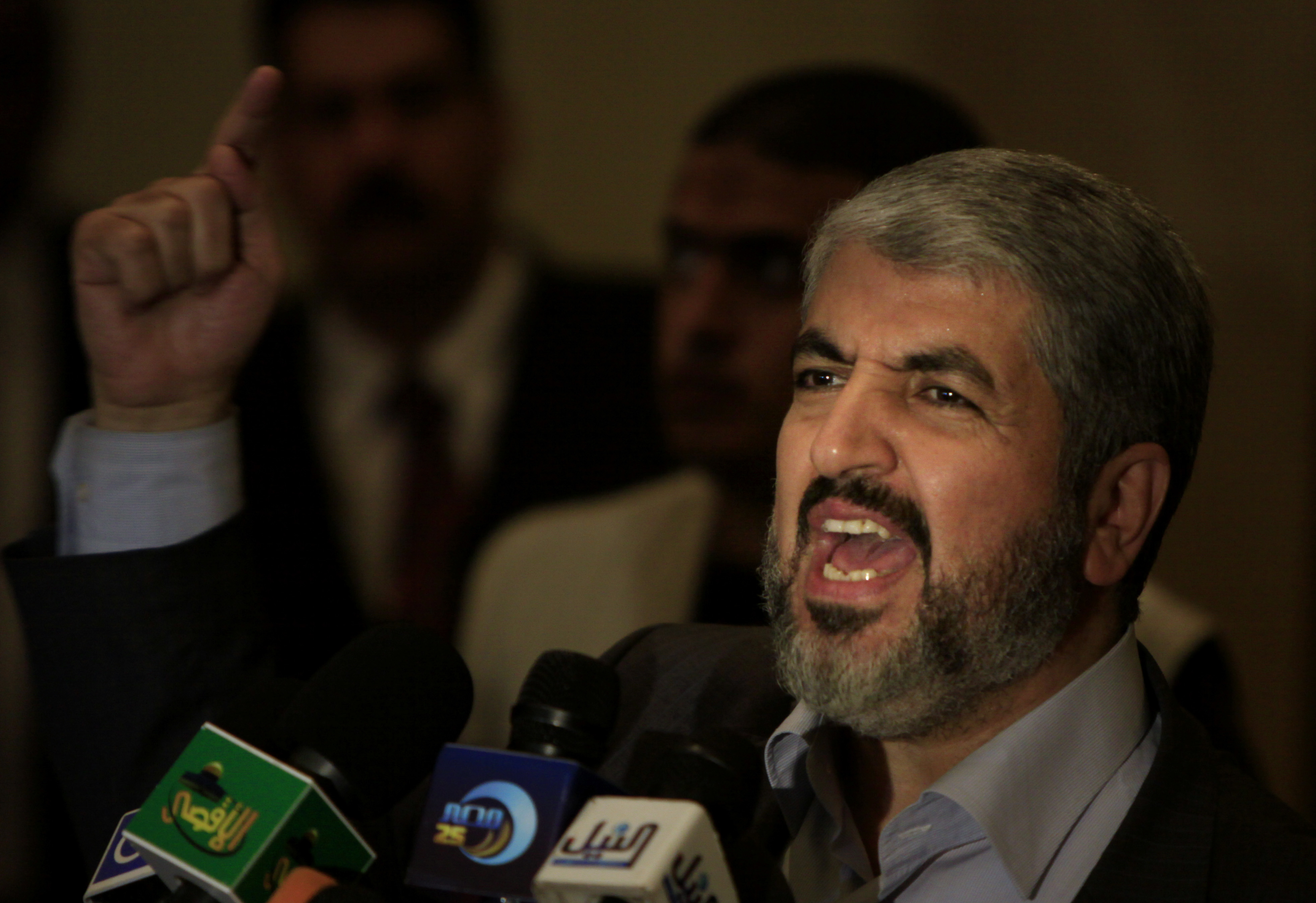 Khalid Mashal utsattes för ett mordförsök 1997, men överlevde. Han är i dag en av få Hamasledare som lever. Arkivbild. Foto: Amr Nabil/AP/TT