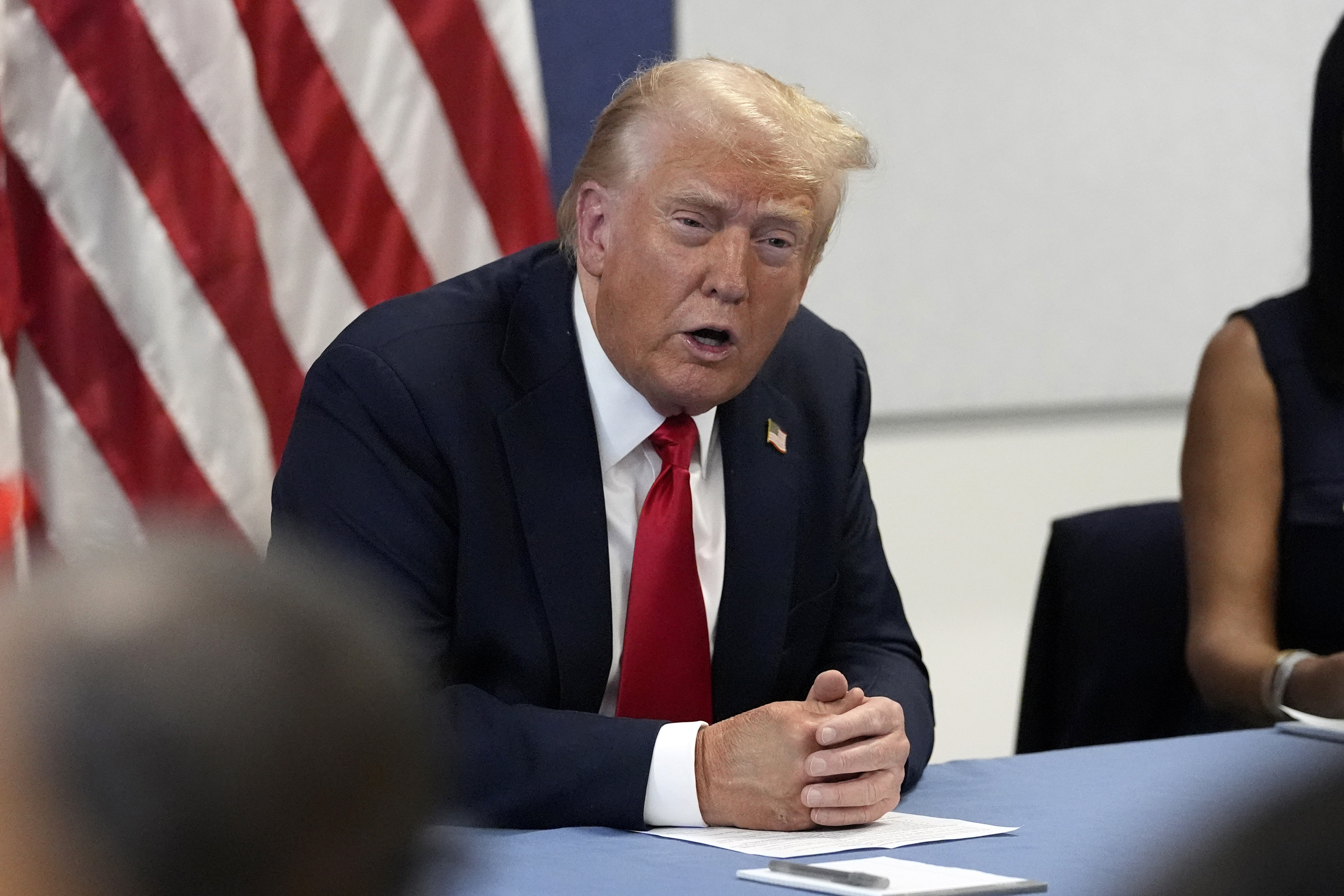 Republikanernas presidentkandidat, expresidenten Donald Trump. Bild från 3 augusti. Foto: John Bazemore/AP/TT