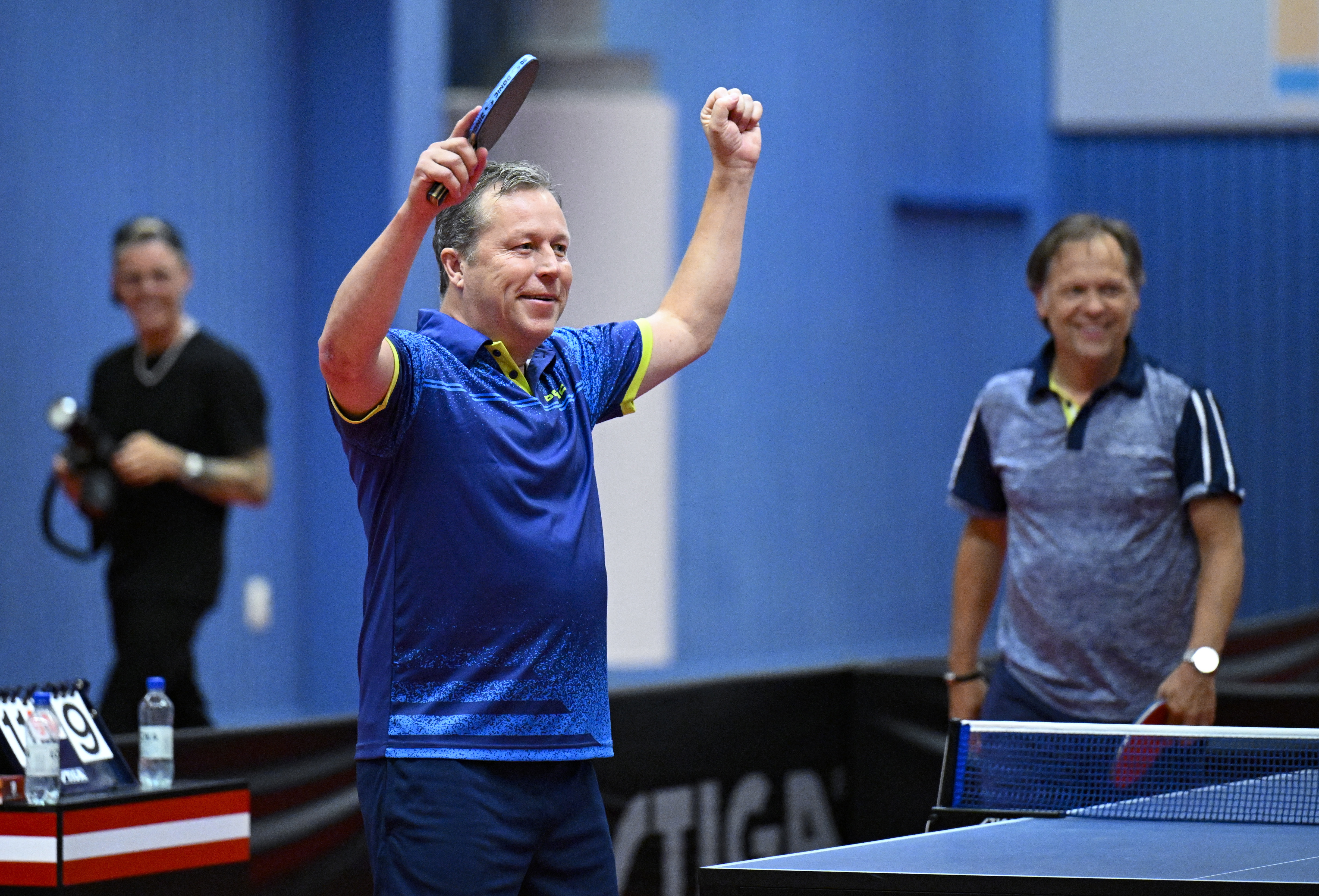 Jan-Ove Waldner ser ljust på framtiden för svensk bordtennis. Arkivbild. Foto: Johan Nilsson/TT