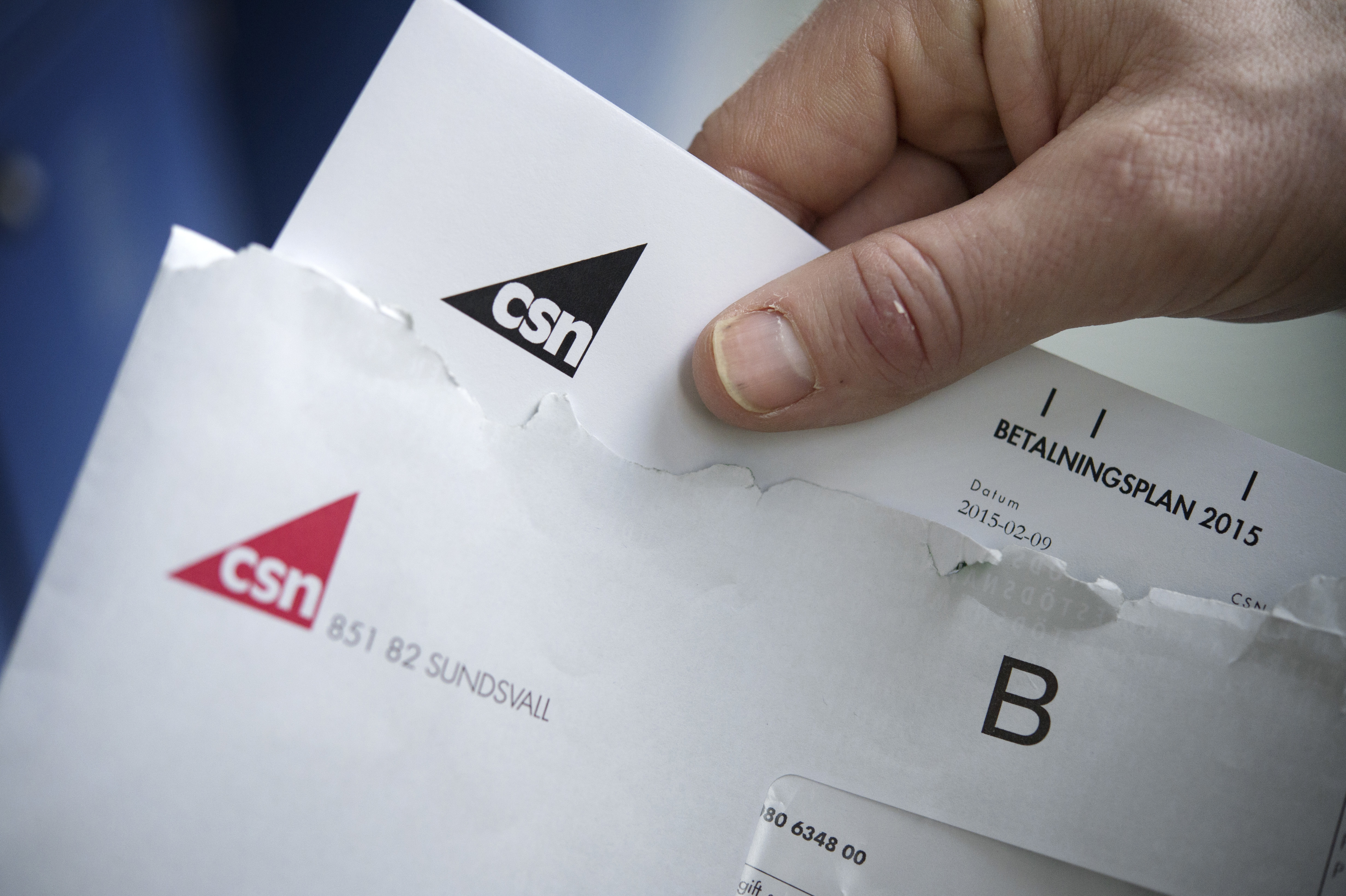 Fler studieskulder hamnar hos Kronofogden. Arkivbild. Foto: Jessica Gow/TT