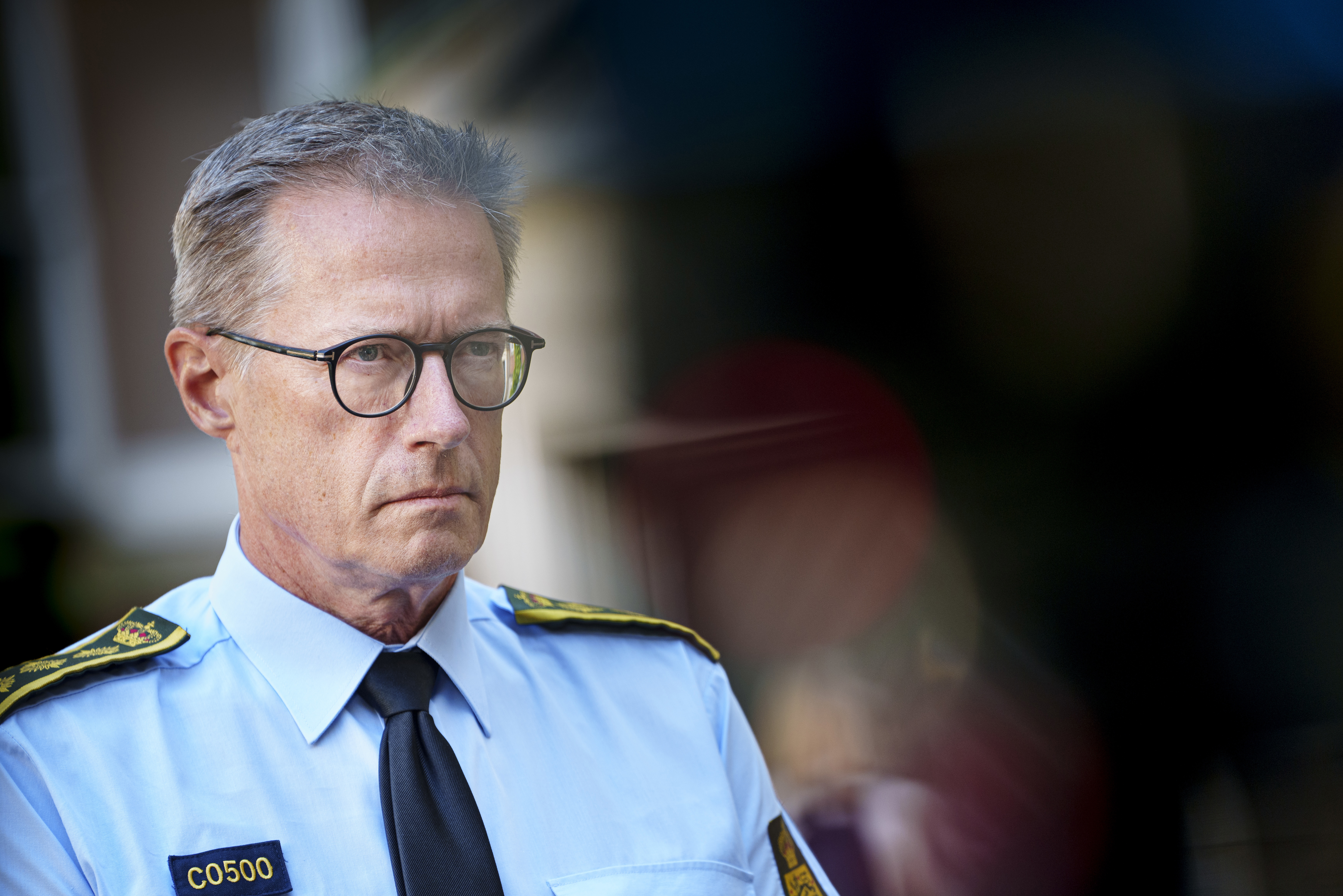 Danmarks rikspolischef Thorkild Fogde vill att svenska tonåringar ska vara medvetna om landets hårda straff. Foto: Liselotte Sabroe/Ritzau Scanpix