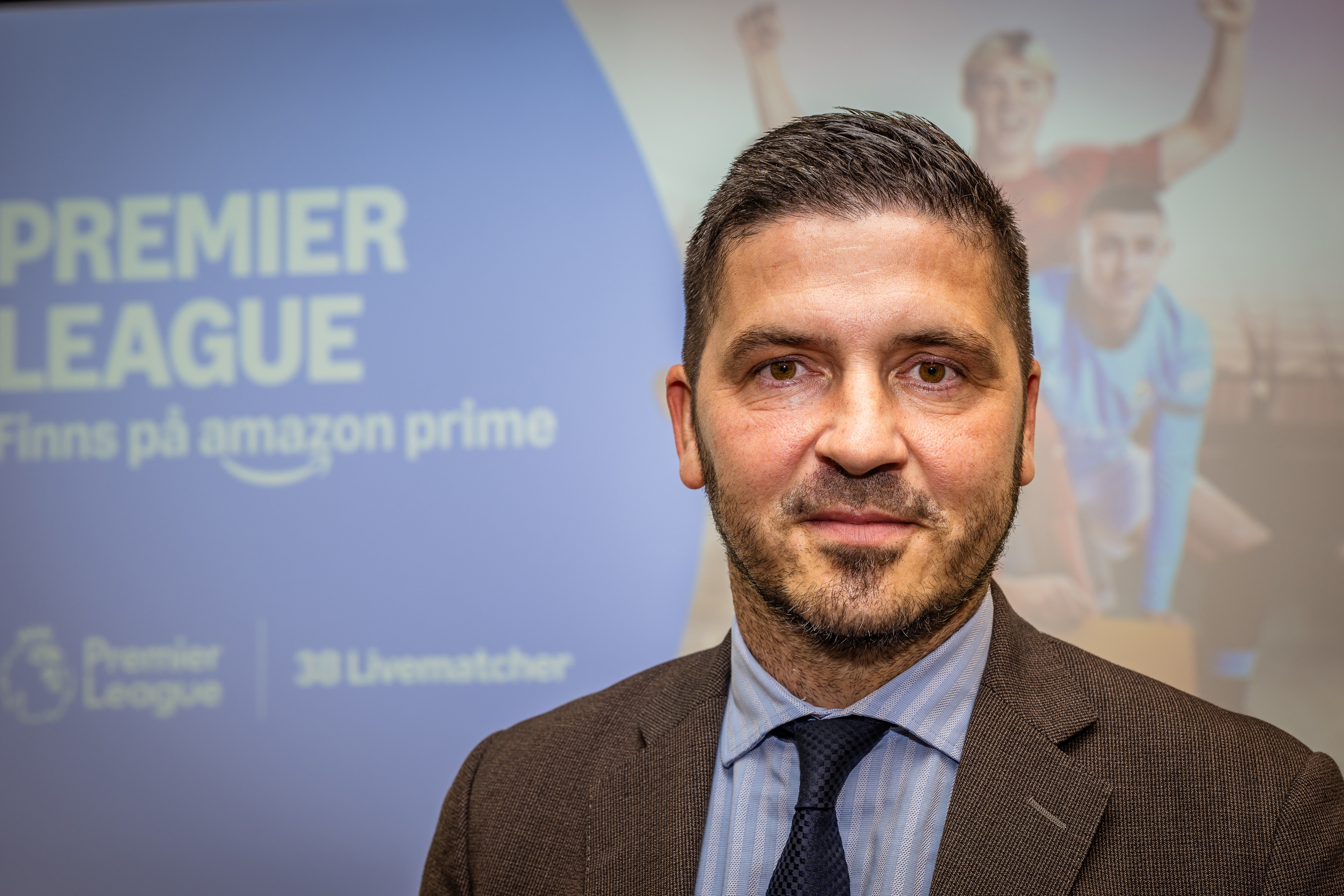 Bojan Djordjic är en av Viaplays profiler som även kommer synas i Amazon Primes sändningar. Foto: Magnus Lejhall/TT