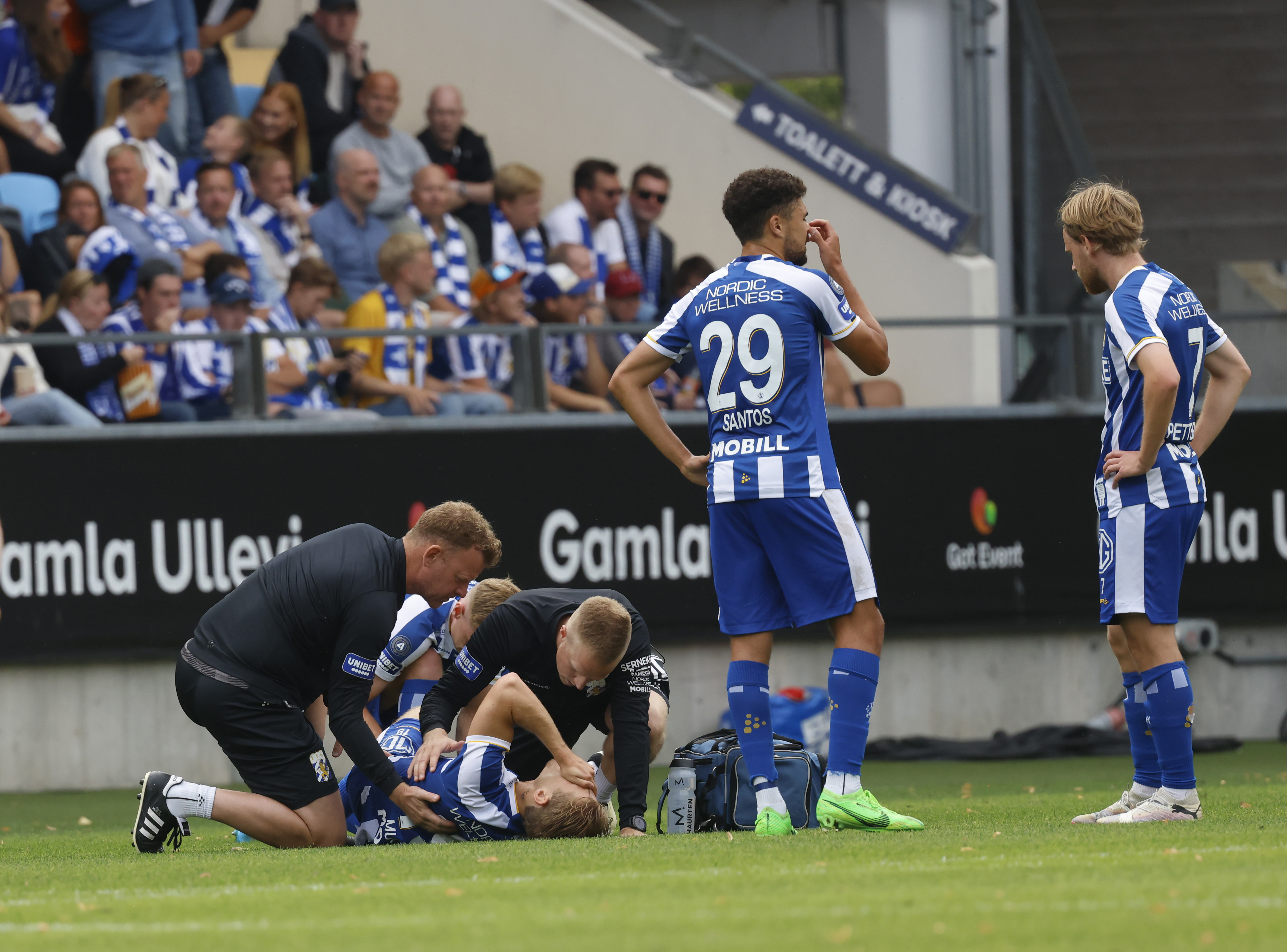 Arbnor Mucolli blir borta resten av säsongen. Arkivbild. Foto: Joachim Nywall/TT
