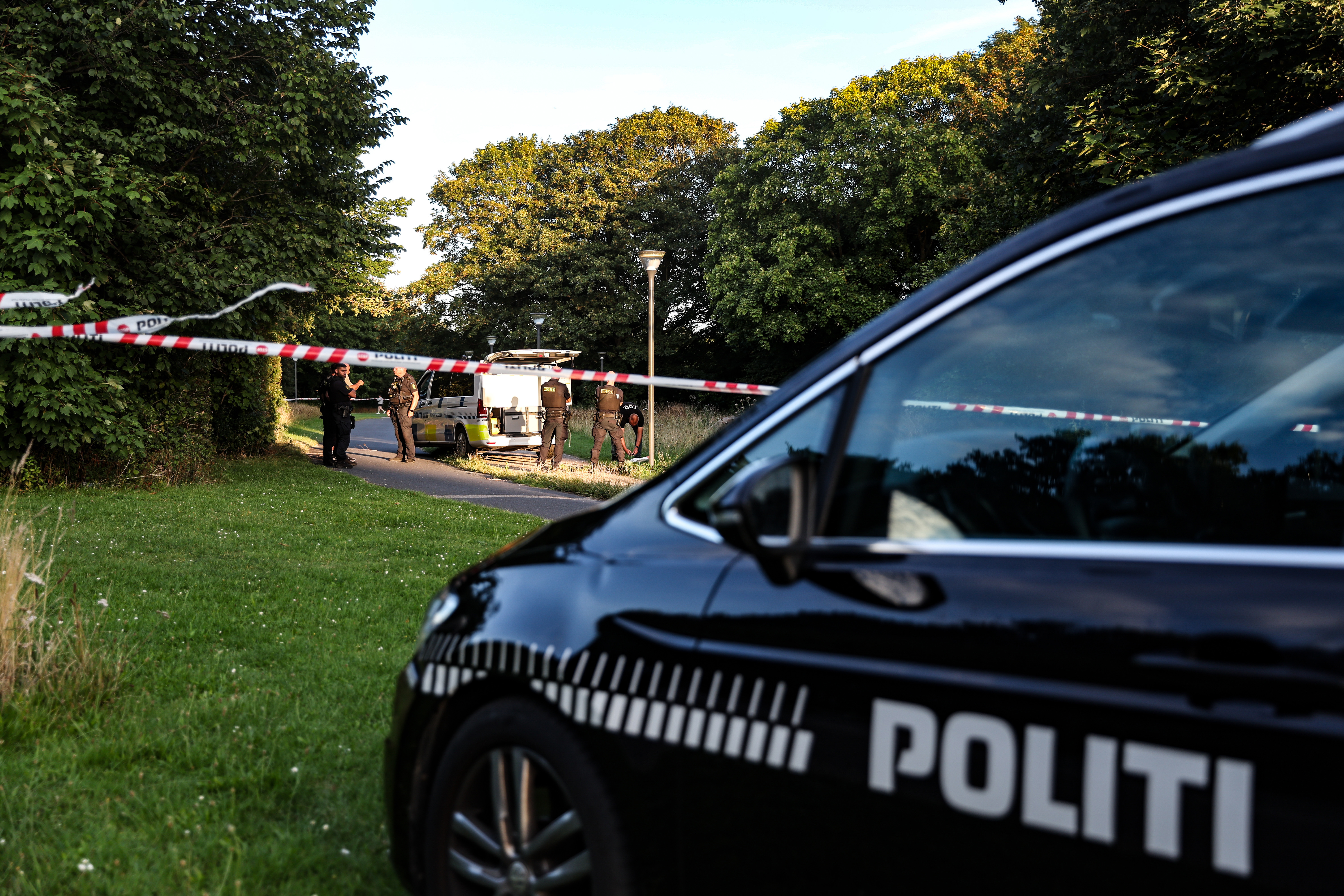 På tisdagskvällen greps en svensk man misstänkt för innehav av två handgranater i Köpenhamn. Foto: Steven Knap/Ritzau/TT