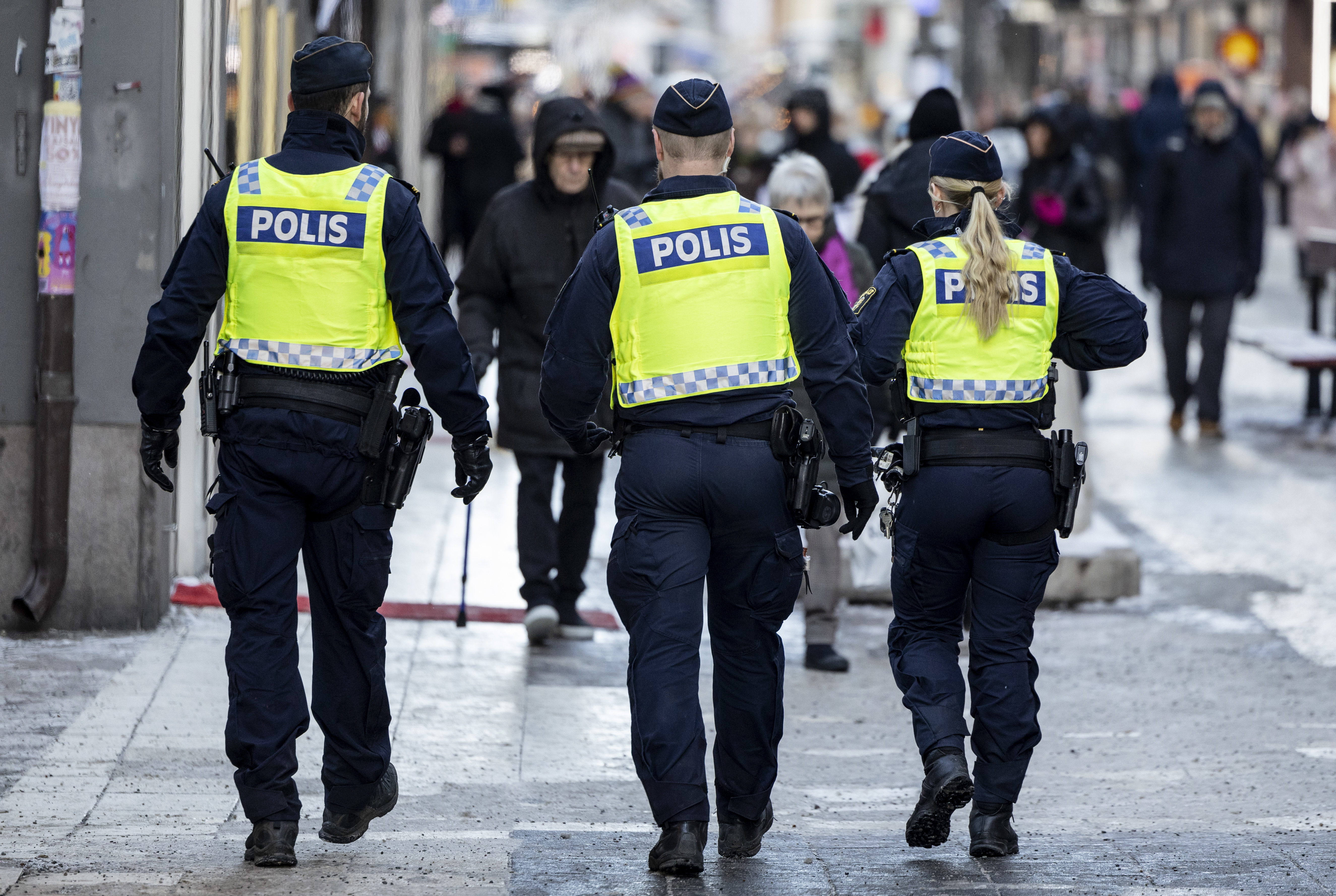 Norge vill att svenska och norska poliser ska kunna patrullera över gränserna. Arkivbild. Foto: Christine Olsson/TT