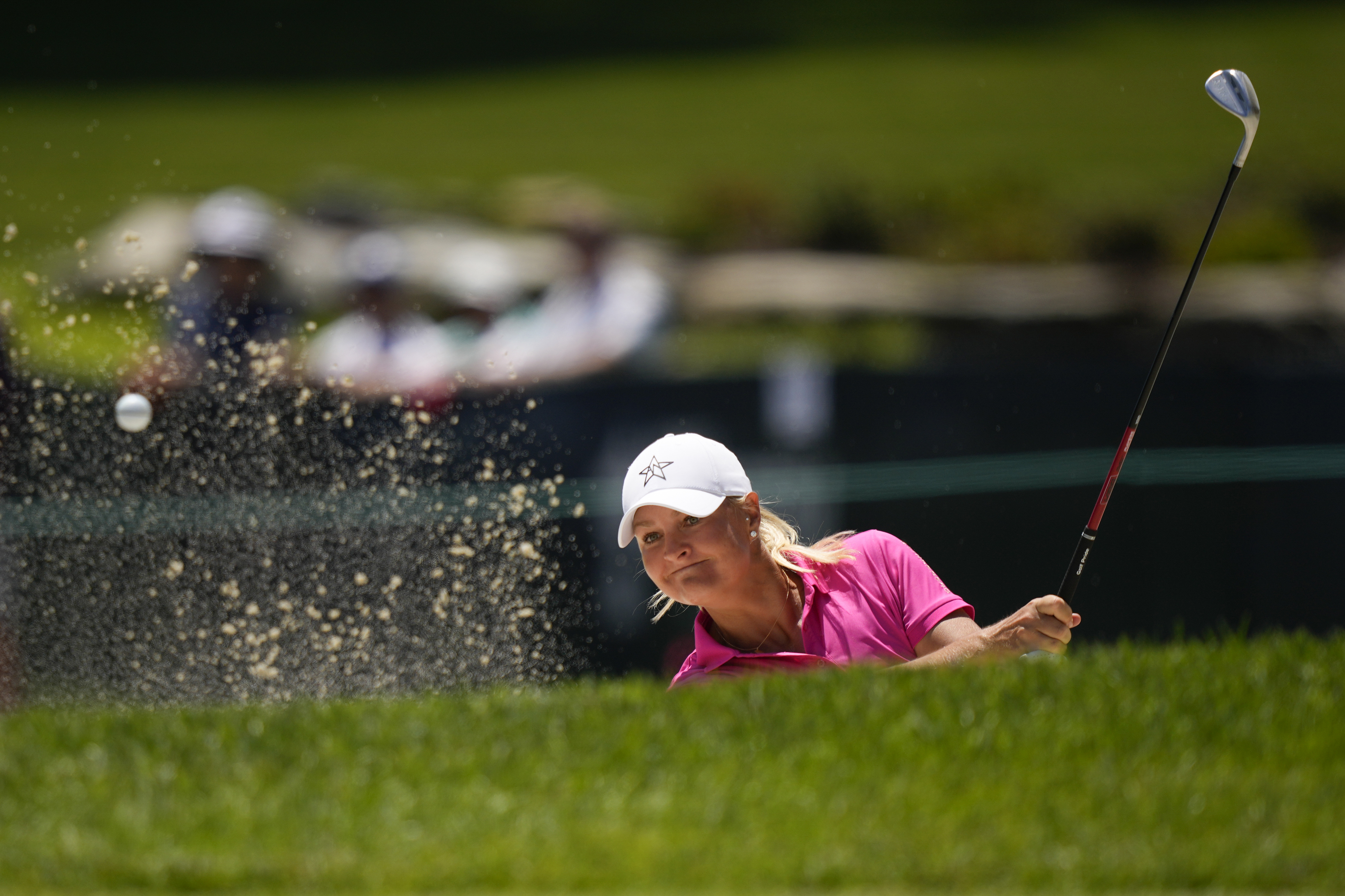 Anna Nordqvist har inte haft någon bra start på British Open. Arkivbild. Foto: Matt Slocum/AP/TT