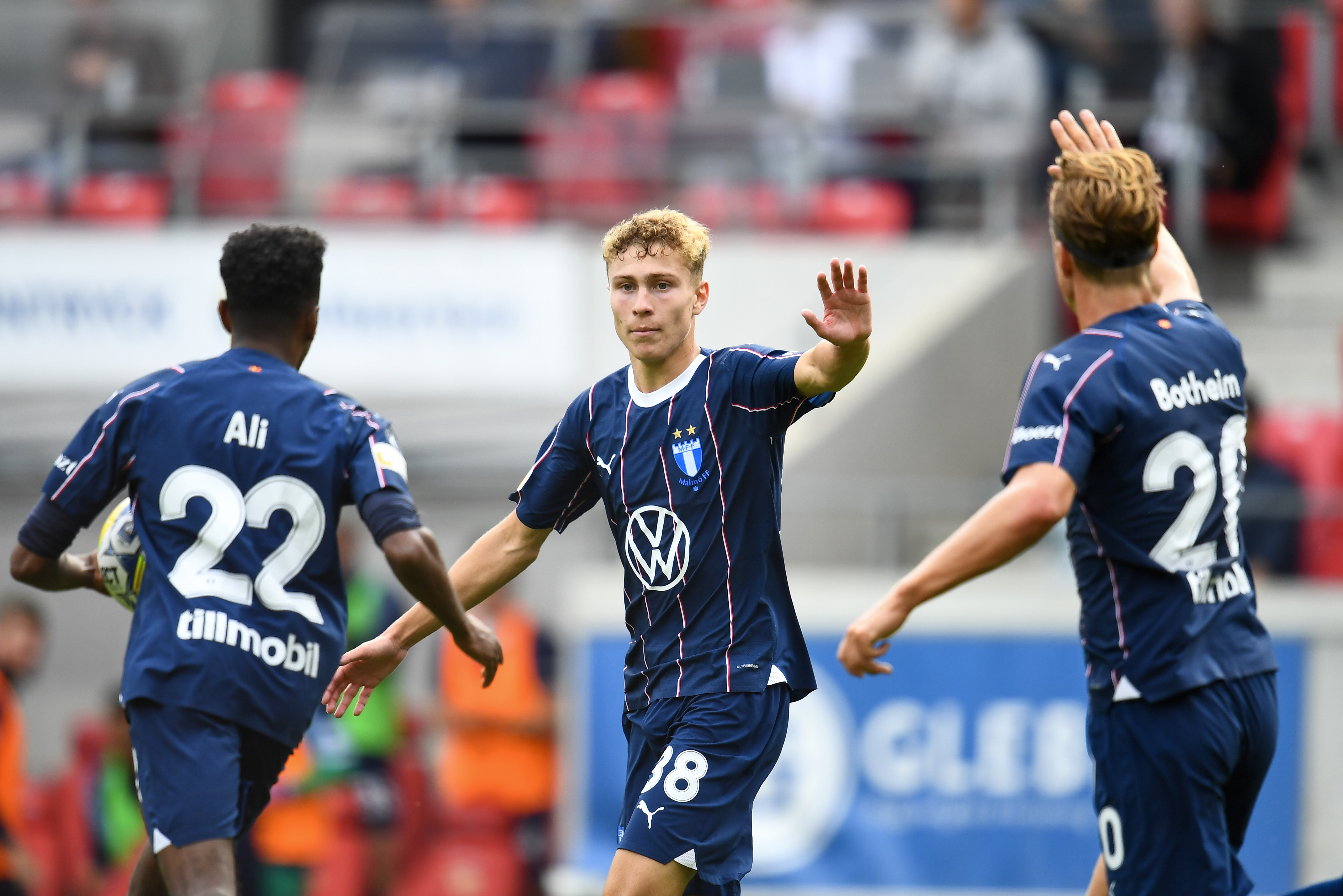 Hugo Bolin fixade kvitteringen för Malmö FF. Foto: Patric Söderström/TT