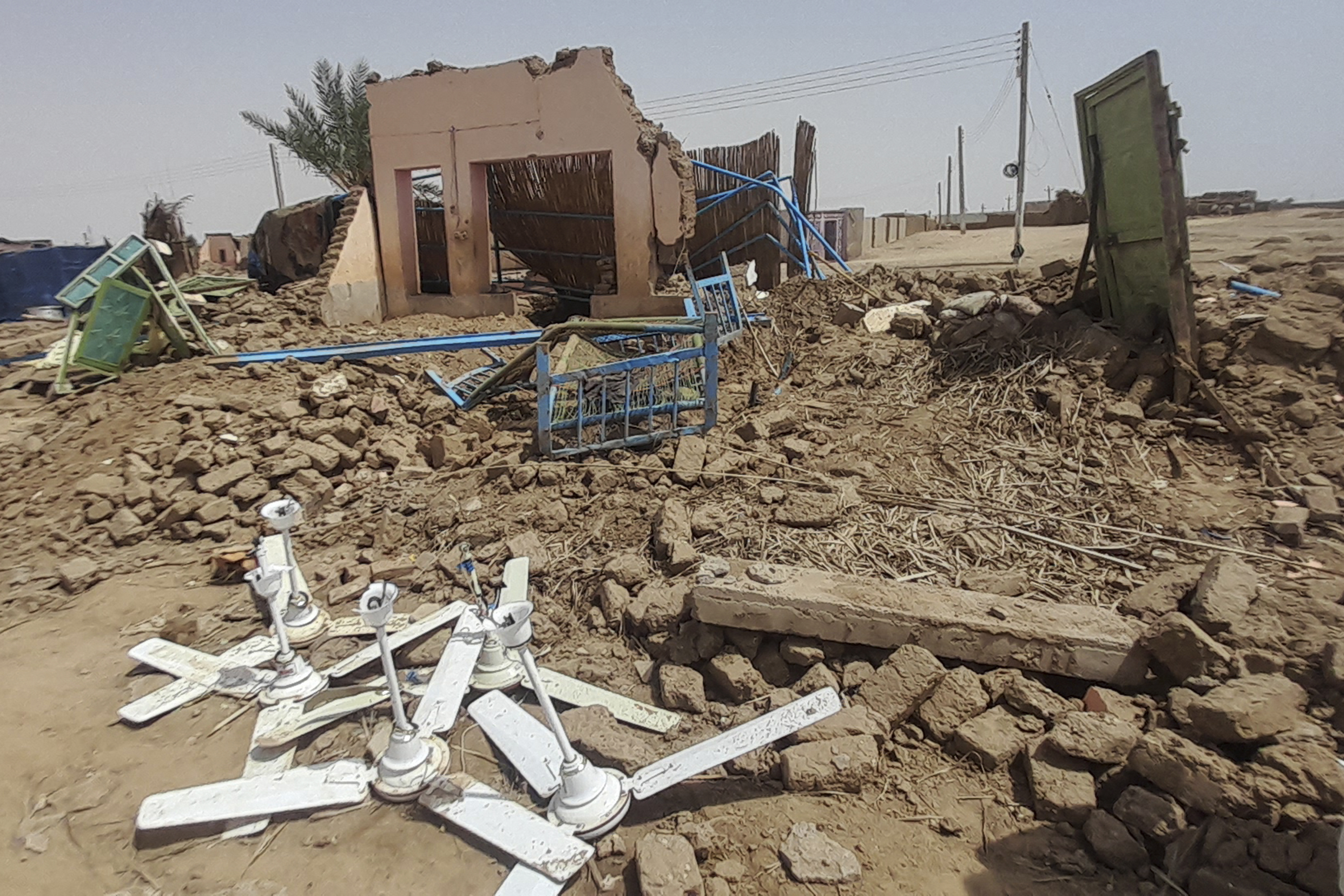 Svåra översvämningar har drabbat delar av Sudan. Arkivbild. Foto: Marwan Ali/AP/TT