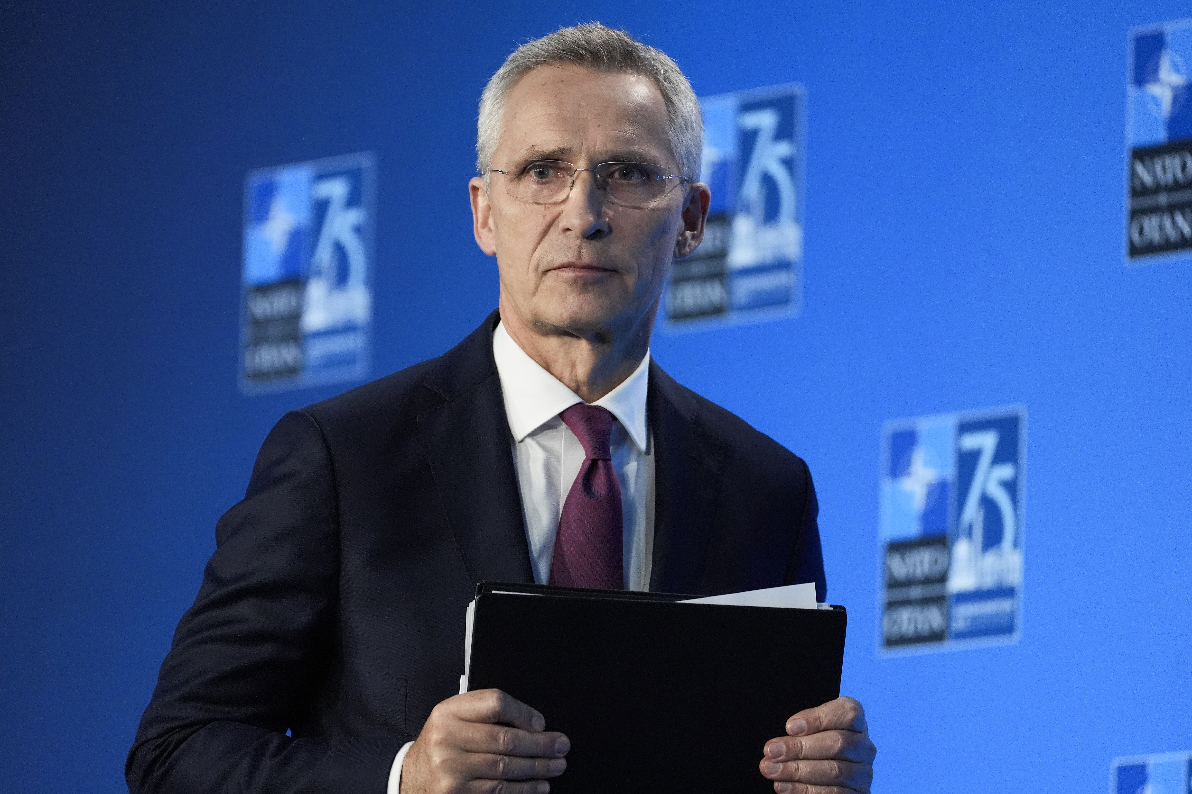Natos generalsekreterare Jens Stoltenberg. Arkivbild. Foto: Stephanie Scarbrough/AP/TT
