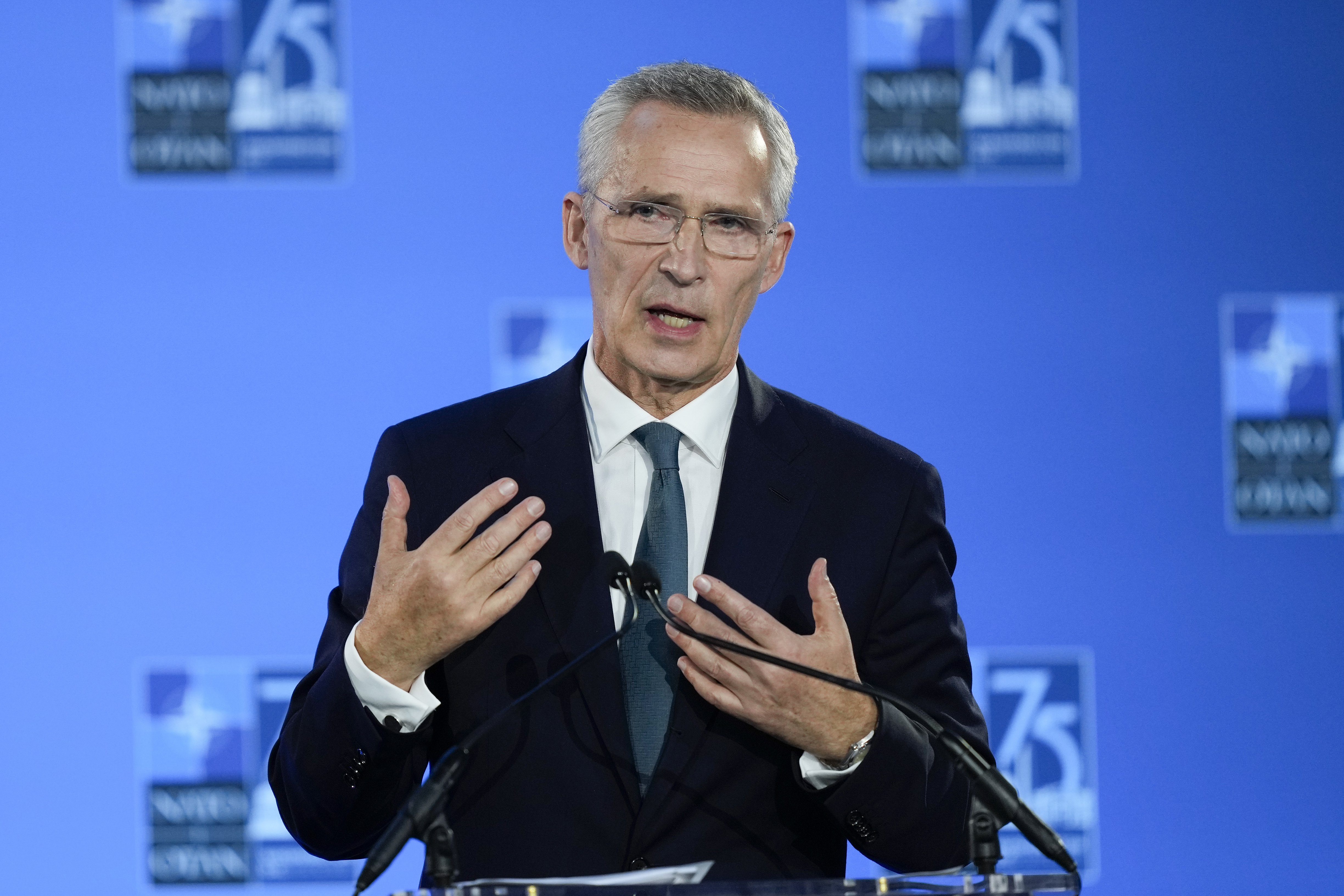 Jens Stoltenberg. Arkivbild. Foto: Matt Rourke/AP/TT