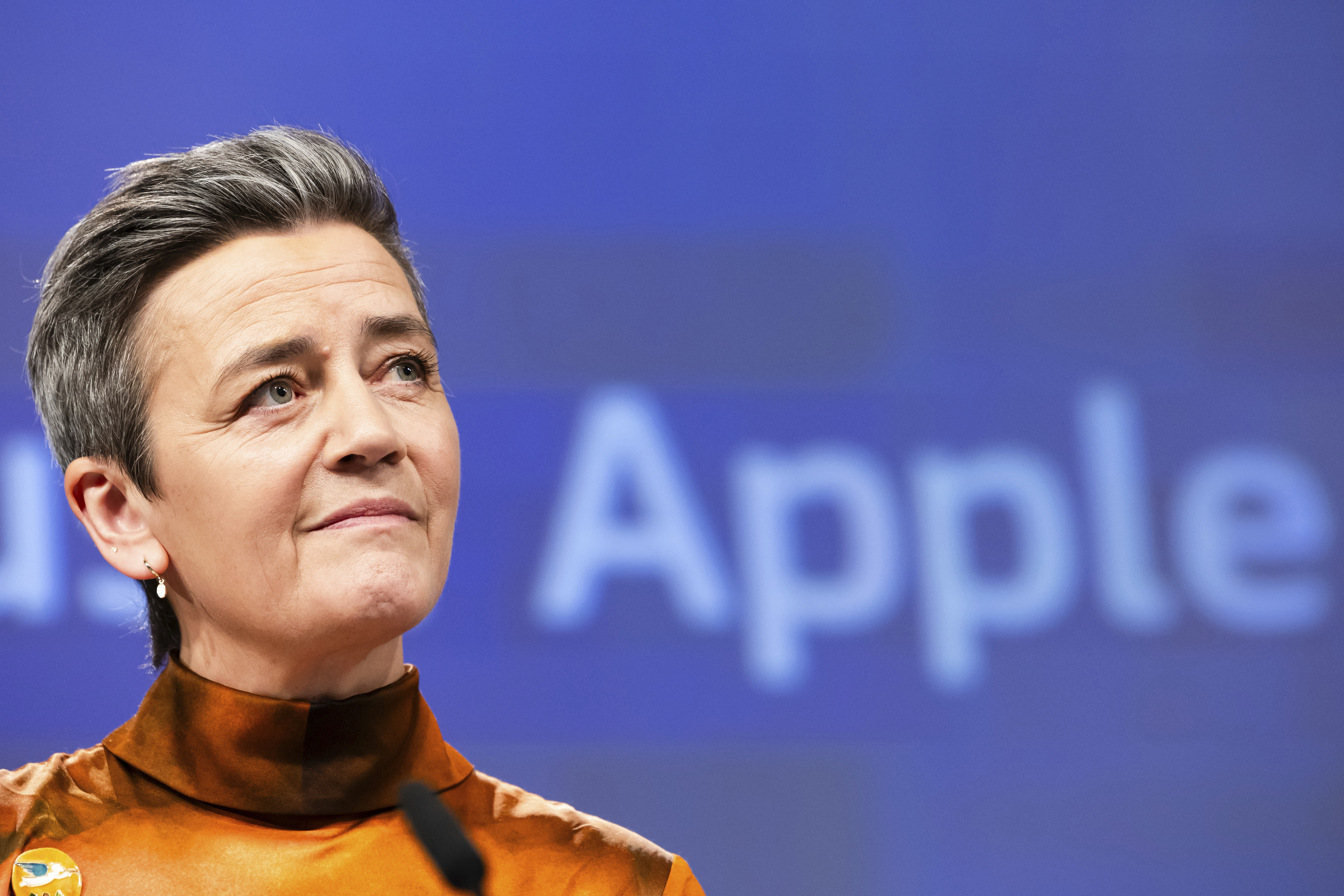 EU:s konkurrenskommissionär Margrethe Vestager. Arkivfoto. Foto: Geert Vanden Wijngaert/AP/TT