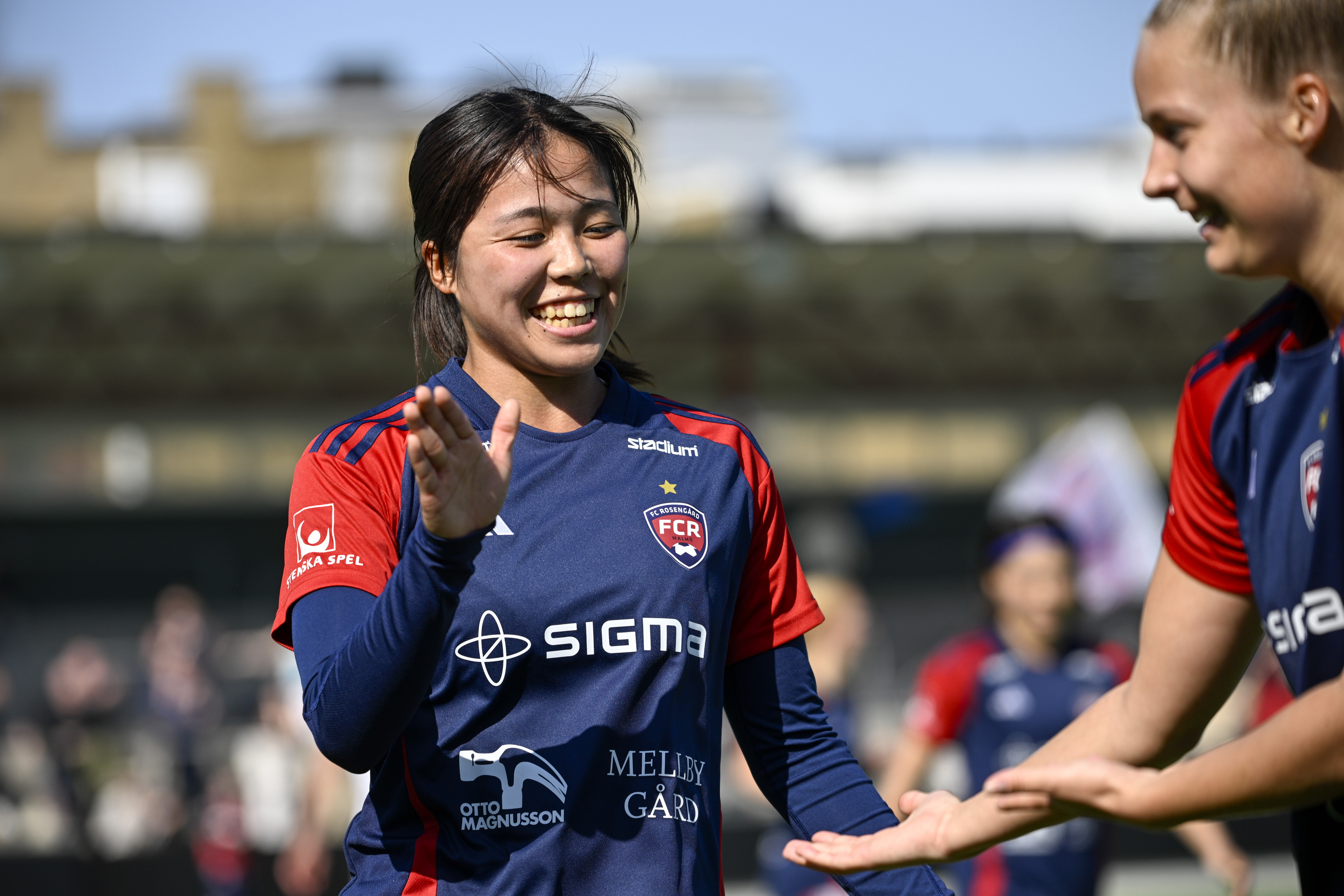 Momoko Tanikawa gjorde mål igen när Rosengård tog 19:e raka segern. Arkivbild. Foto: Johan Nilsson/TT
