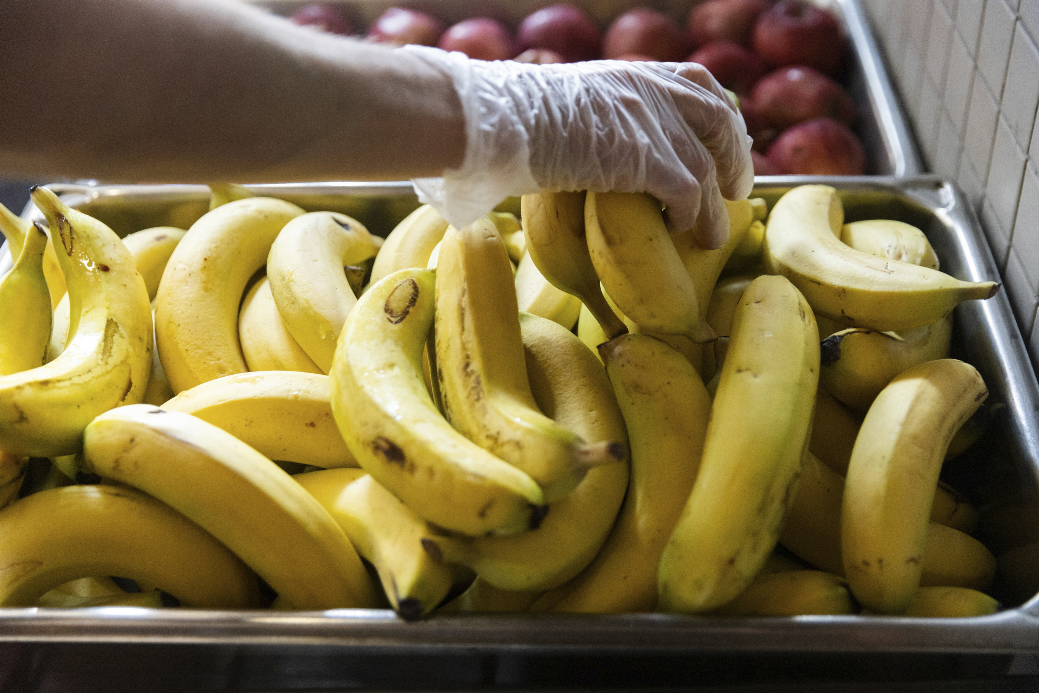 Bananer i ett annat sammanhang. Arkivbild. Foto: Jeenah Moon/AP/TT