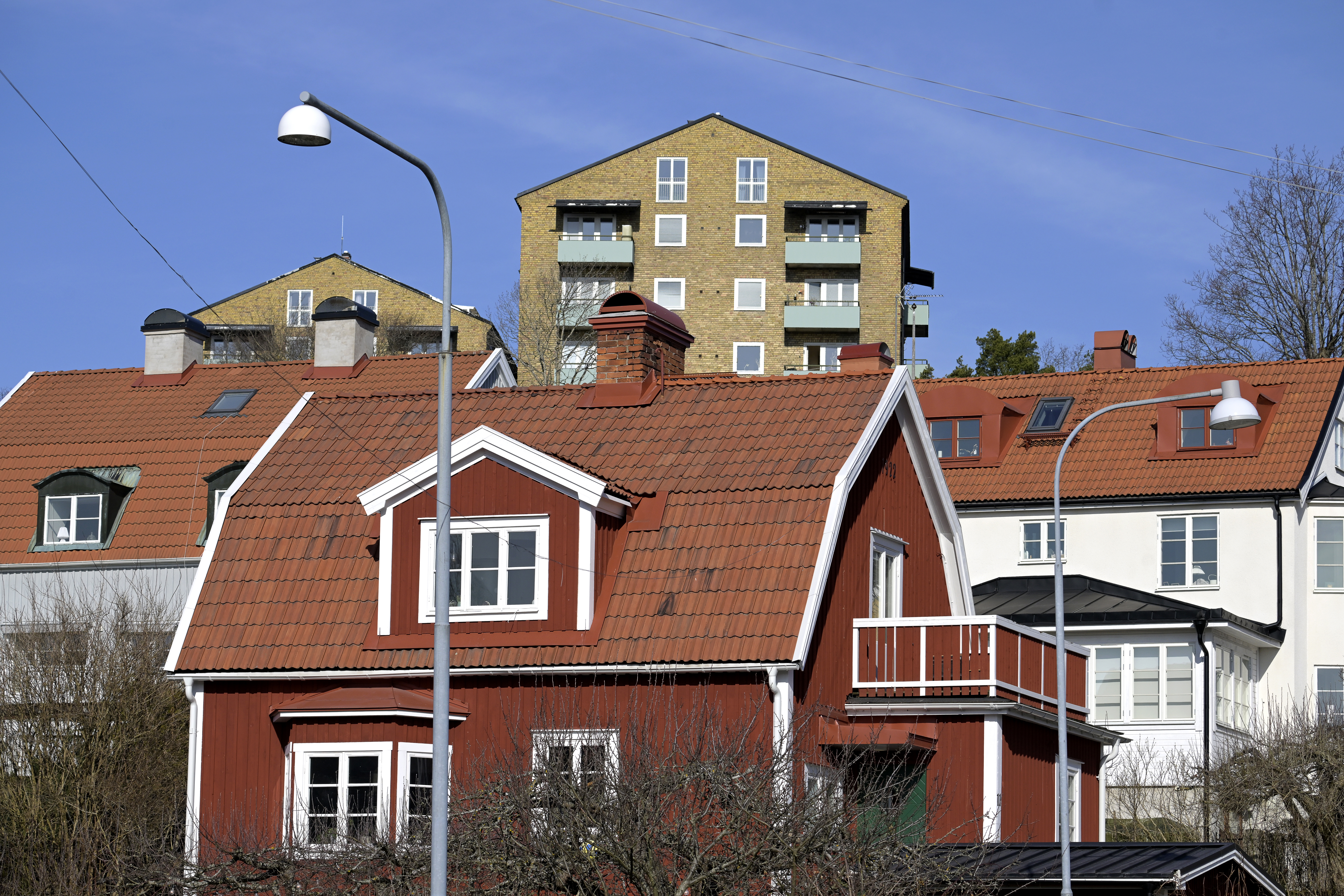 Färre tror på stigande bostadspriser. Arkivbild Foto: Janerik Henriksson/TT