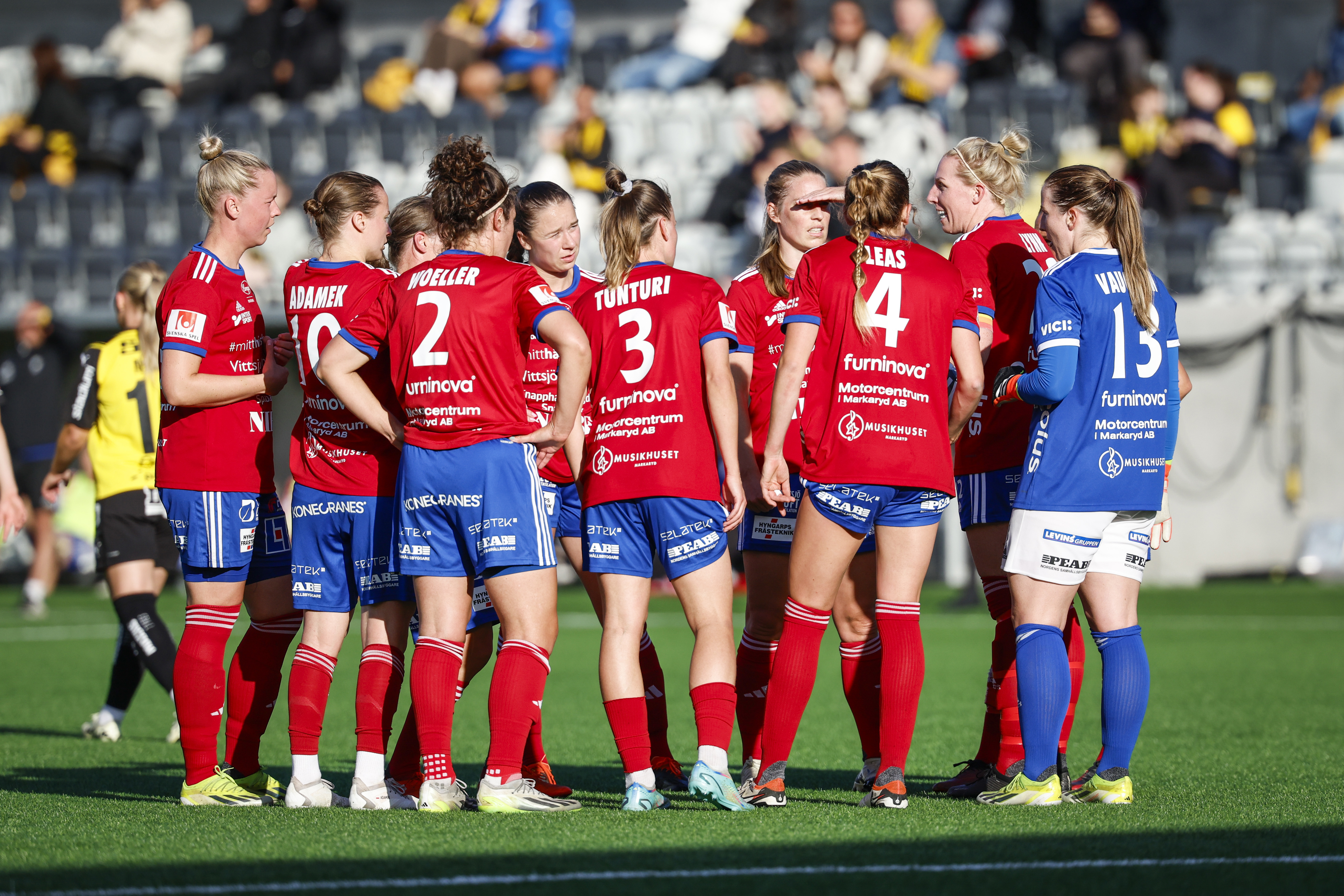 Vittsjö har polisanmält hoten mot flera av sina spelare. Arkivbild. Foto: Adam Ihse/TT