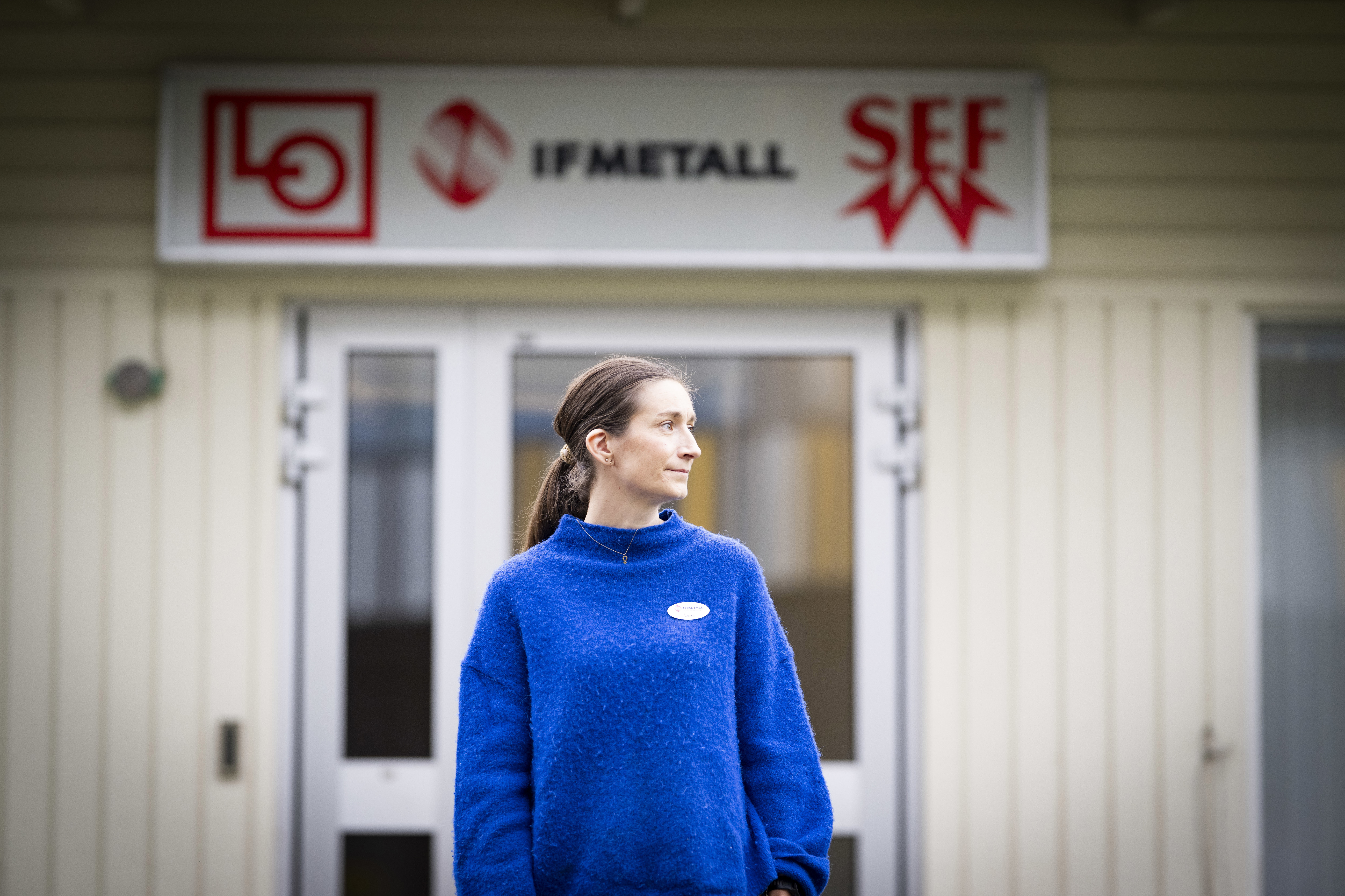 Lena Lundgren tror att det kan behövas insatser för de varslade utomeuropeiska arbetarna om de ska kunna stanna i regionen. Foto: Pontus Lundahl/TT