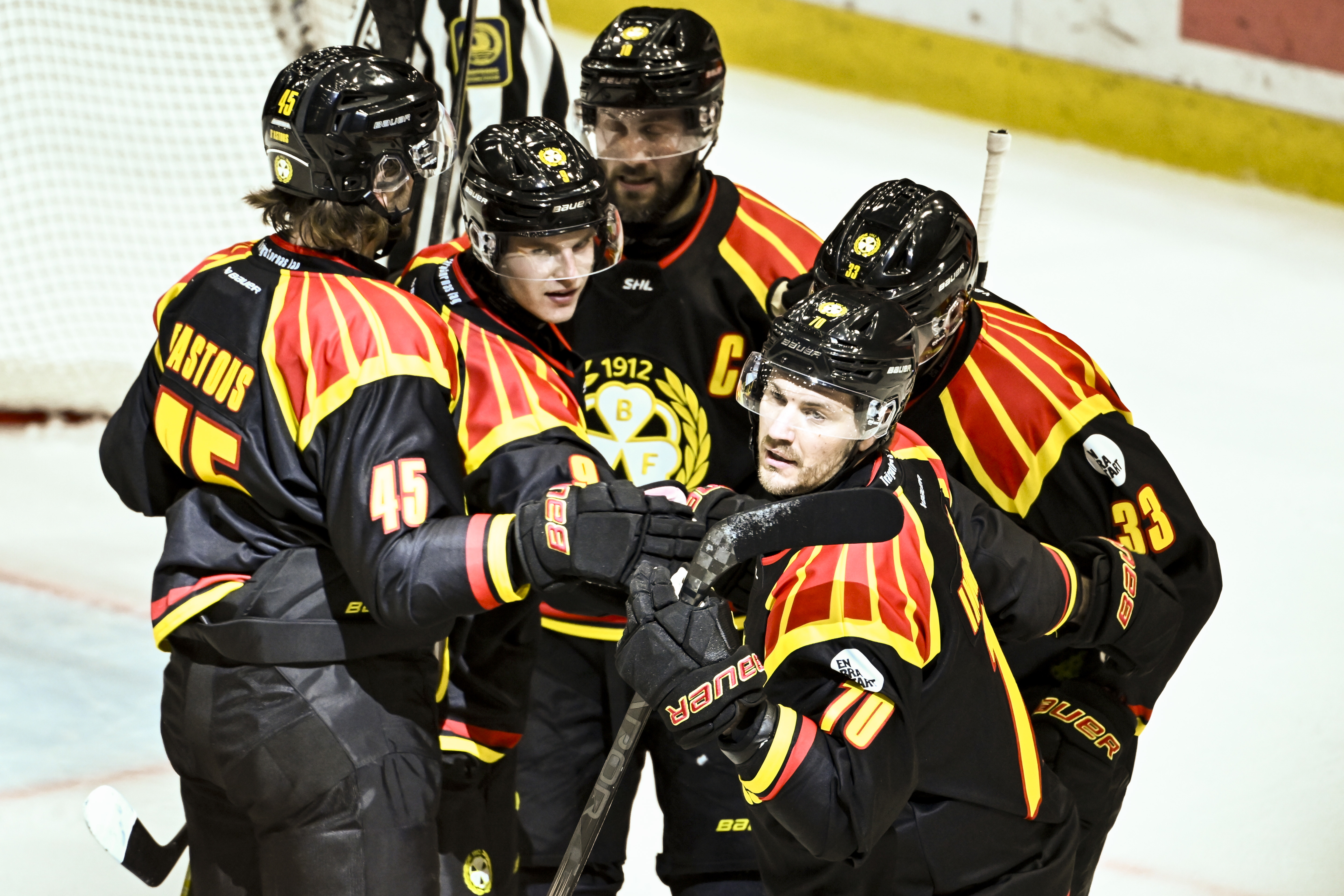 Brynäs vann första hemmamatchen efter återkomsten till SHL. Foto: Christine Olsson/TT