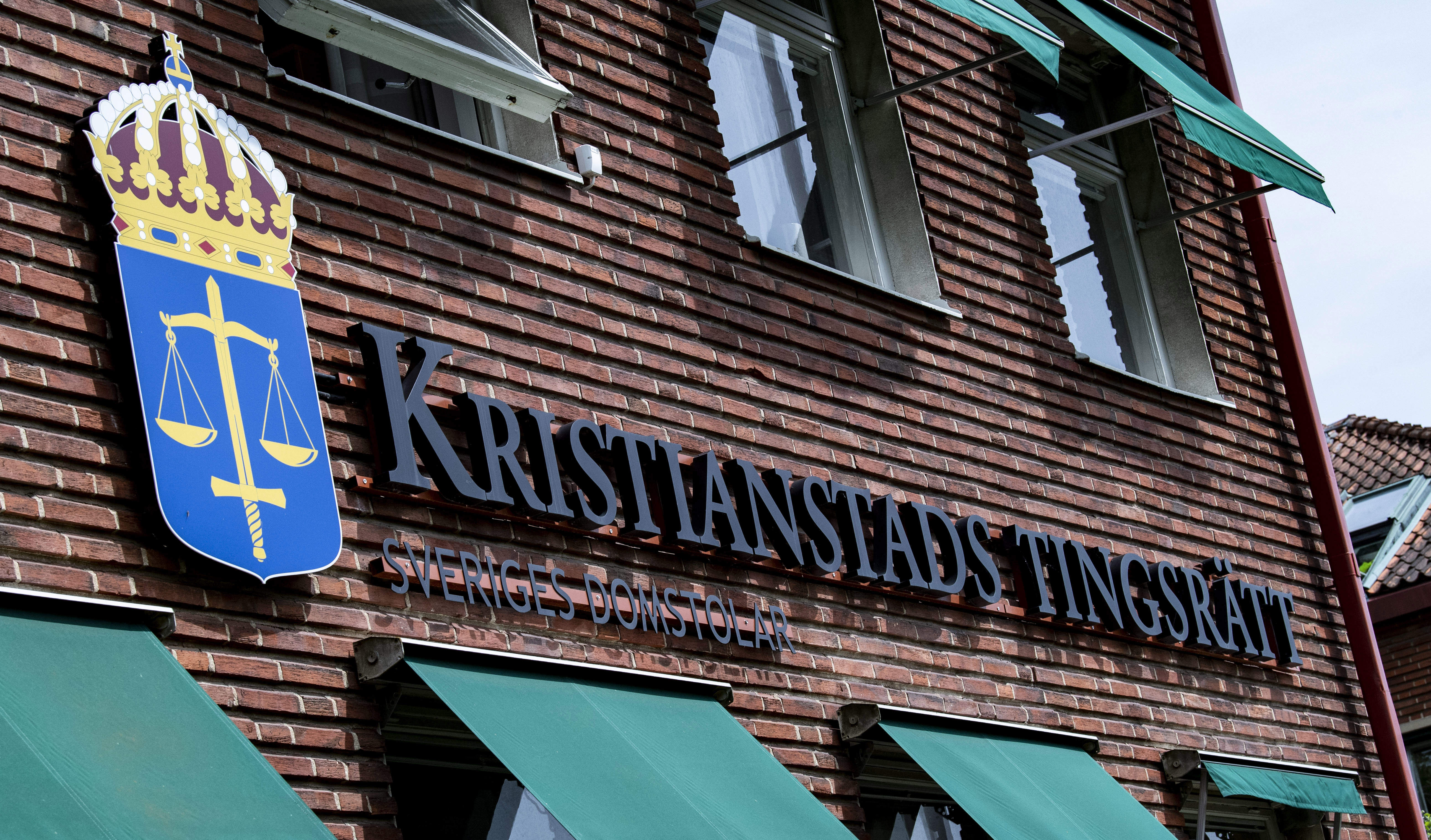 Två män åtalas för grov våldtäkt i Kristianstads tingsrätt. Arkivbild. Foto: Johan Nilsson/TT