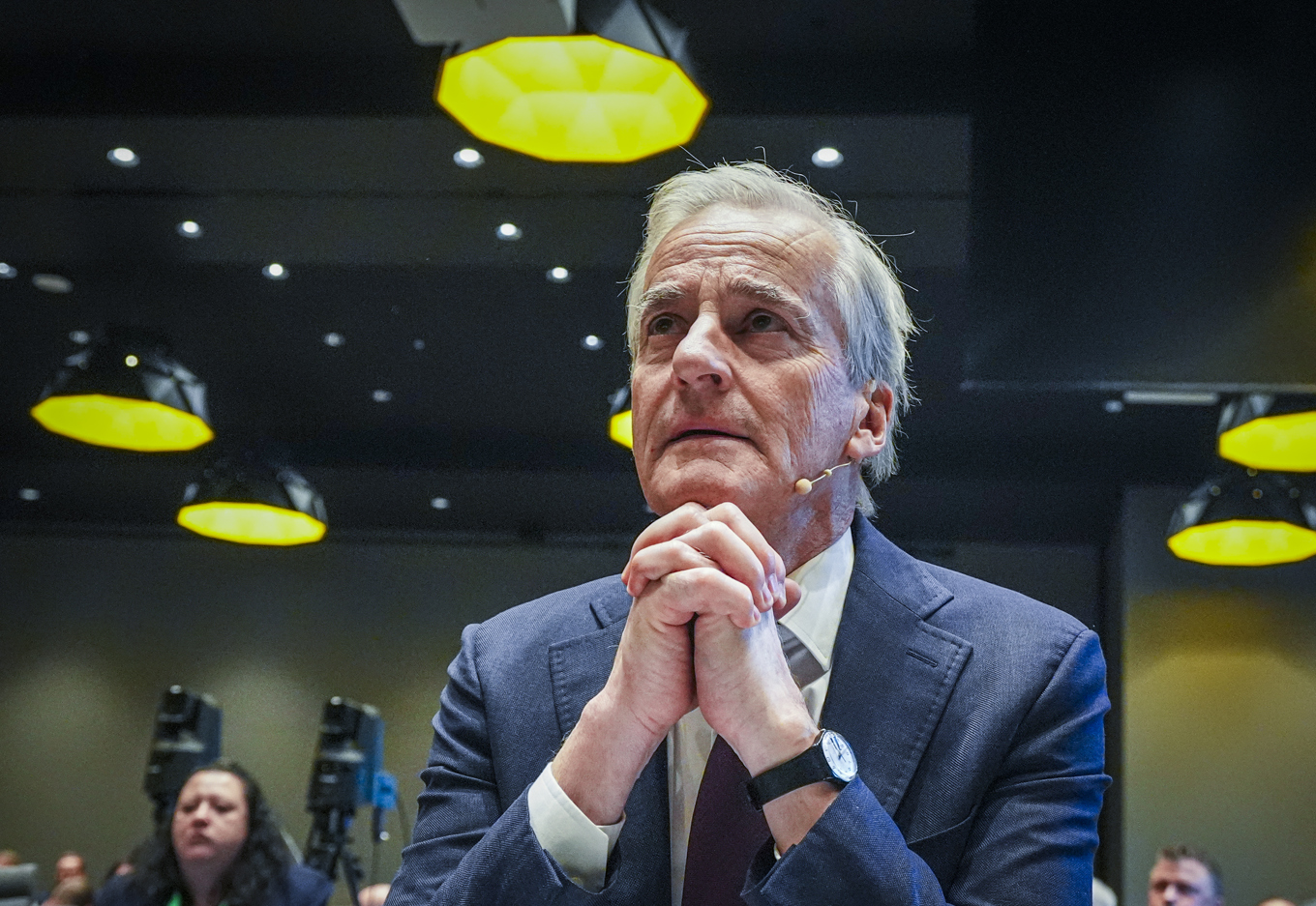 Norges statsminister Jonas Gahr Støre (Ap), på en bild från i tisdags. Foto: Lise Aaserud/AP/TT